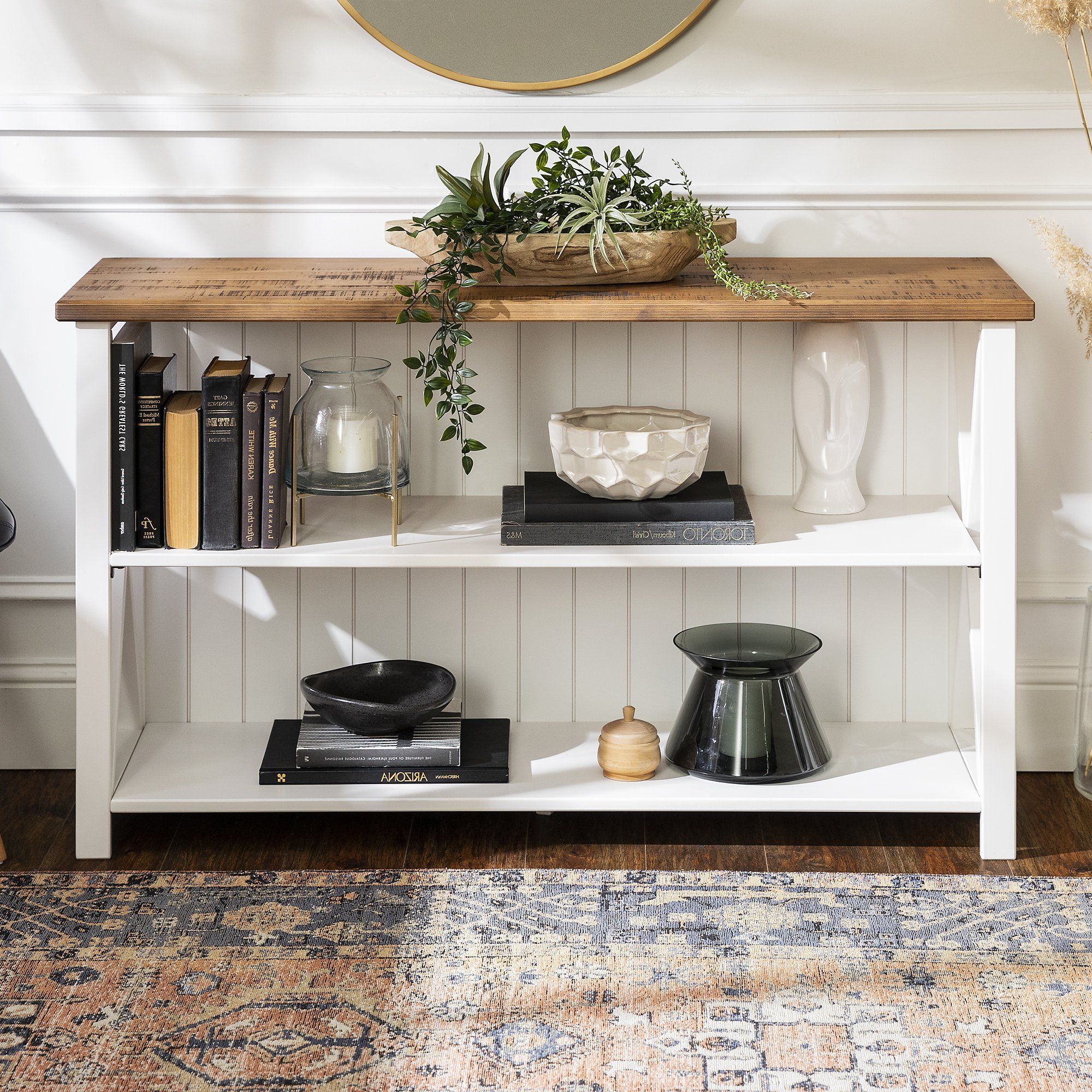 Featured Photo of  Best 15+ of Farmhouse Stands with Shelves