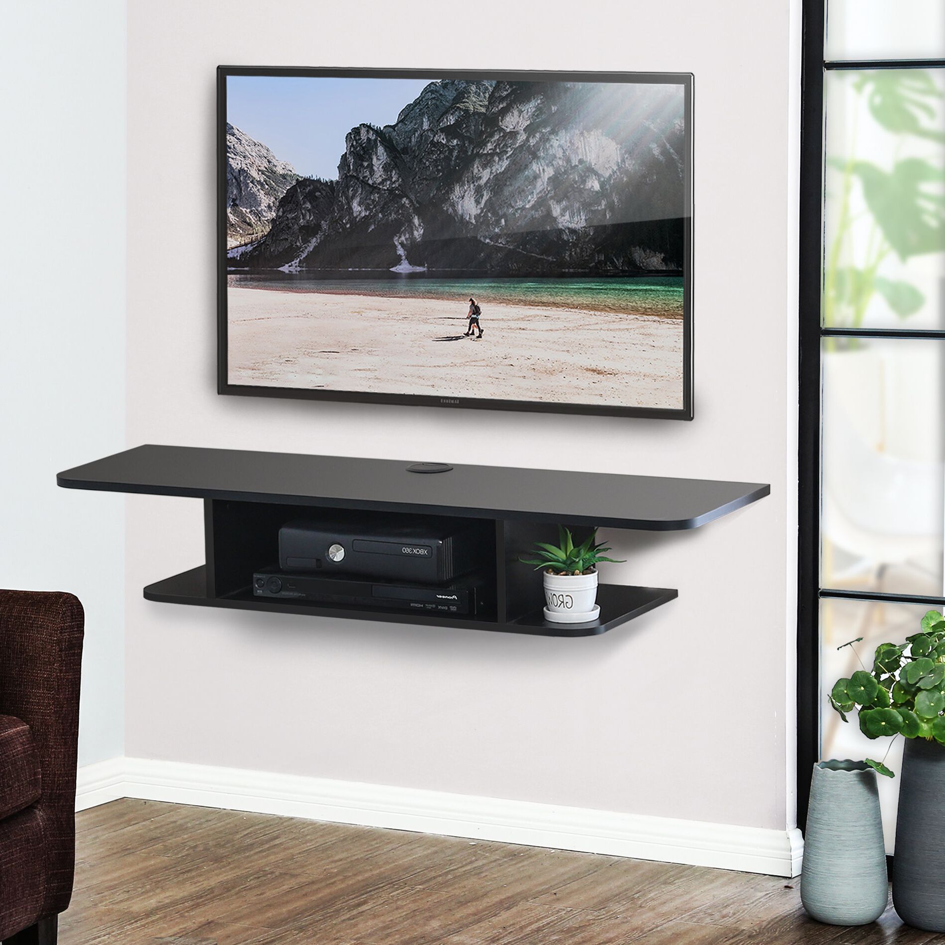 Floating Stands For Tvs With Regard To 2020 Floating Small Tv Stands & Entertainment Centers You'll Love In  (View 10 of 15)