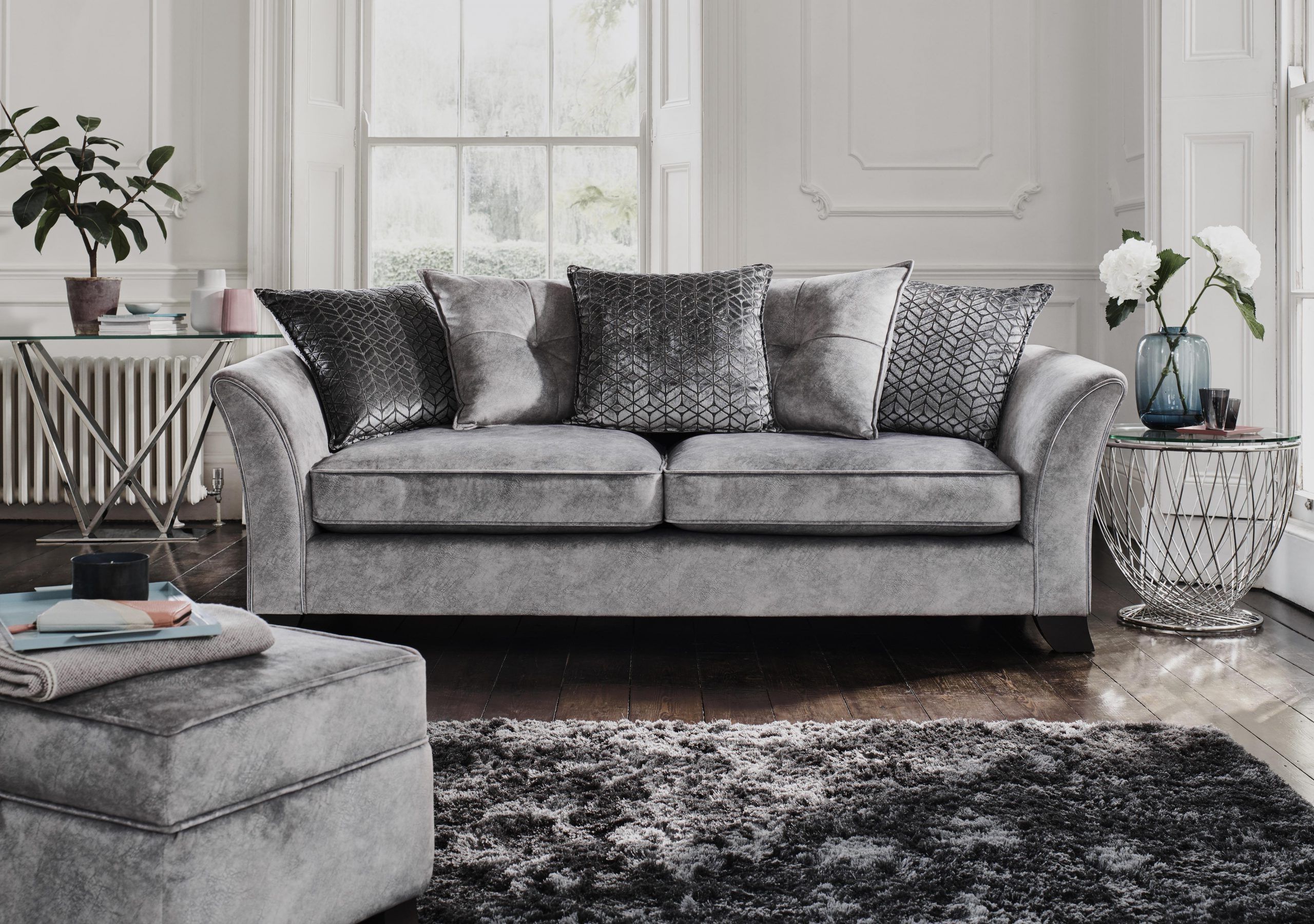 Grey Sofa Living Room, Gray (View 3 of 15)