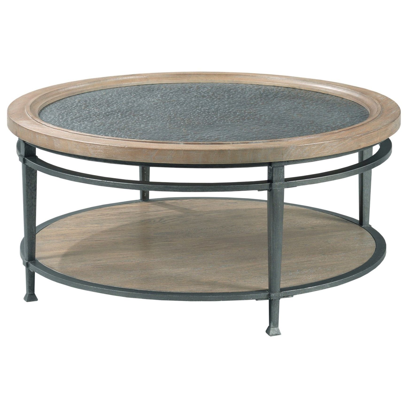 Hammary Austin Transitional Round Coffee Table (View 14 of 15)