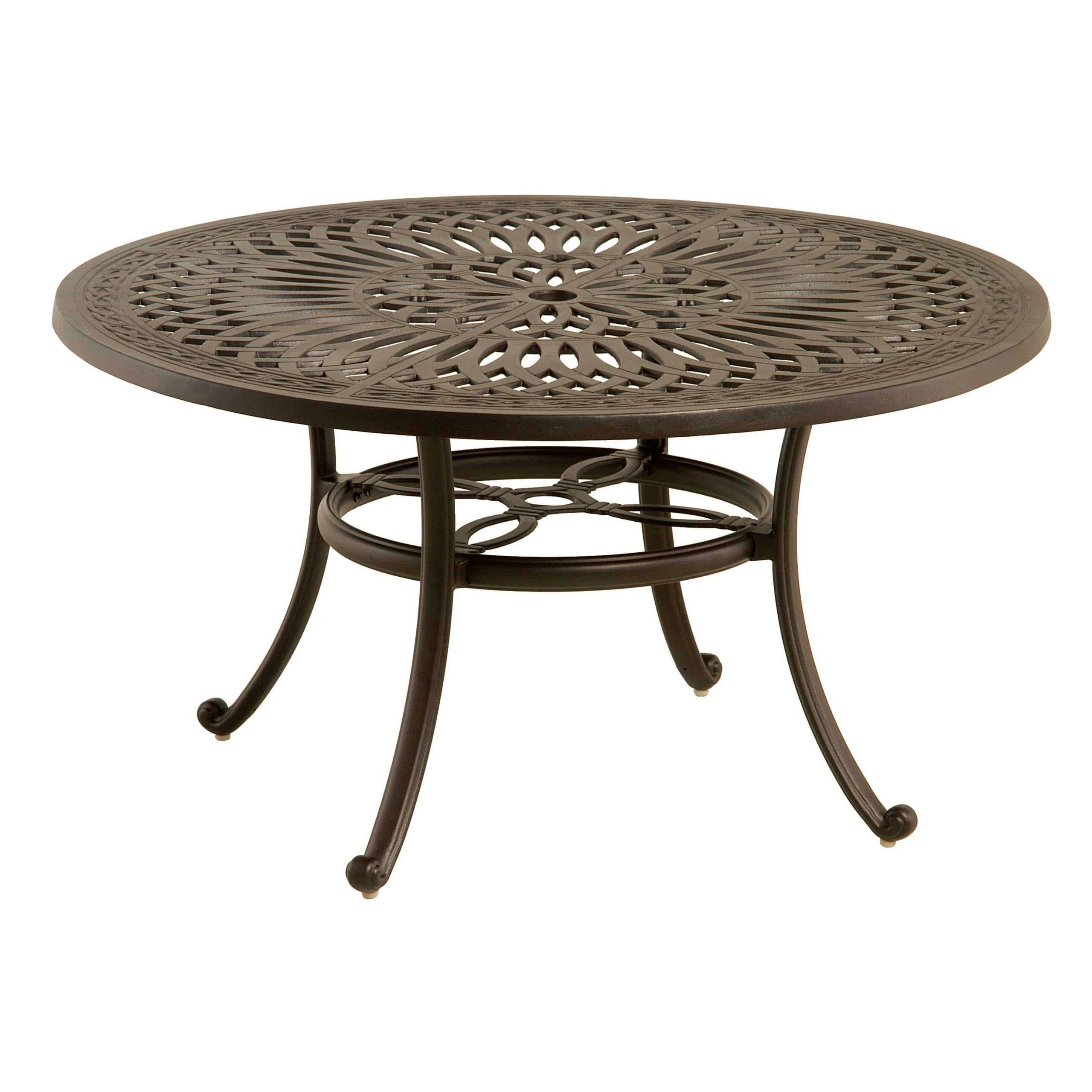 Incredible Gallery Of Round Patio Coffee Table Photos (View 2 of 15)