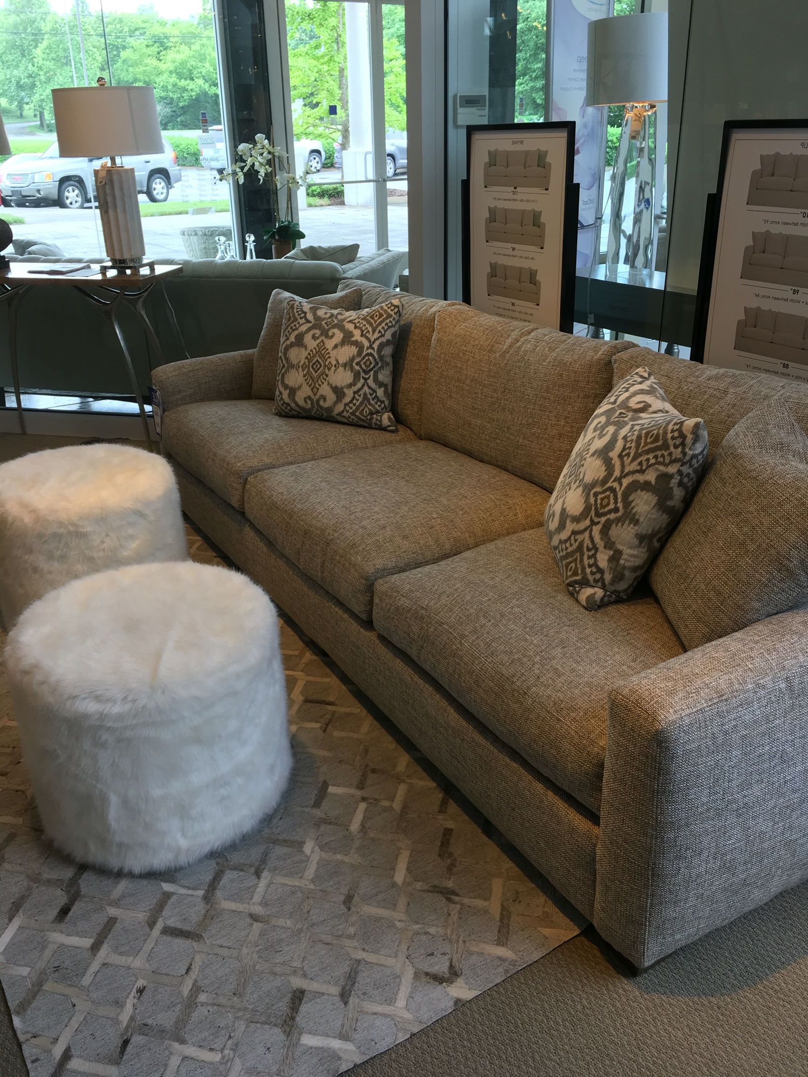 Large Overstuffed Sofa (View 7 of 15)