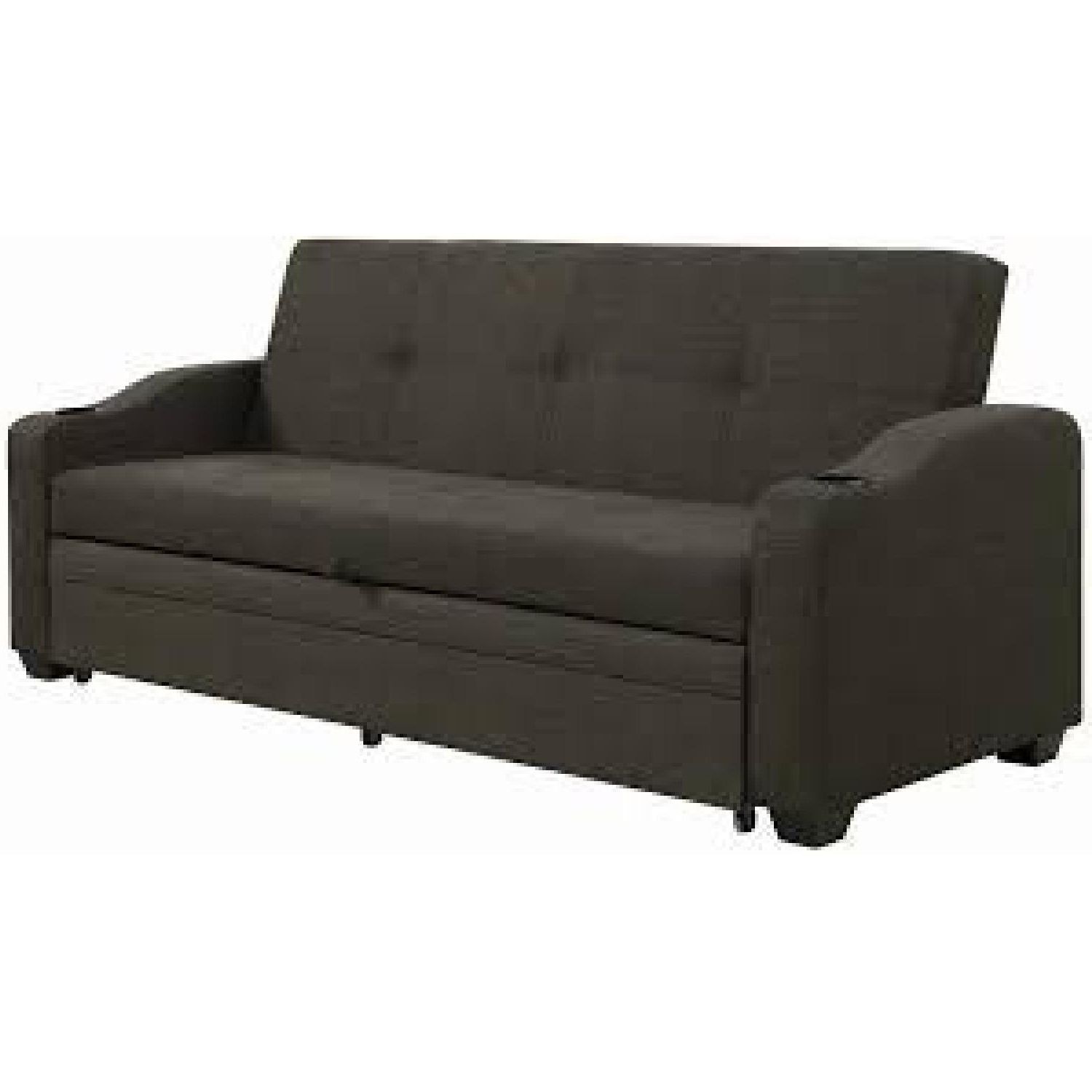Latest 3 In 1 Gray Pull Out Sleeper Sofas Inside Charcoal Grey Pull Out Sleeper Sofa – Aptdeco (Photo 15 of 15)