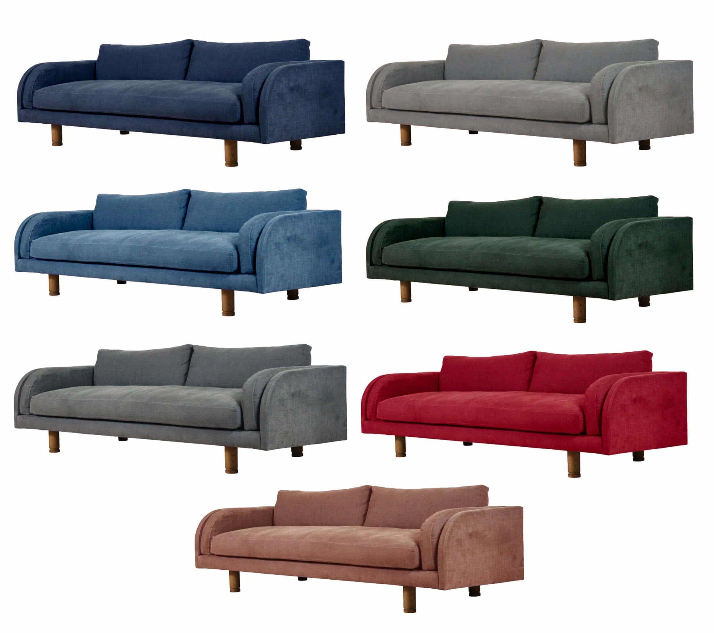 Latest Sofas In Multiple Colors Inside Our Living Room Update: What’s Next? (moodboards + Sofa Debates (Photo 11 of 15)