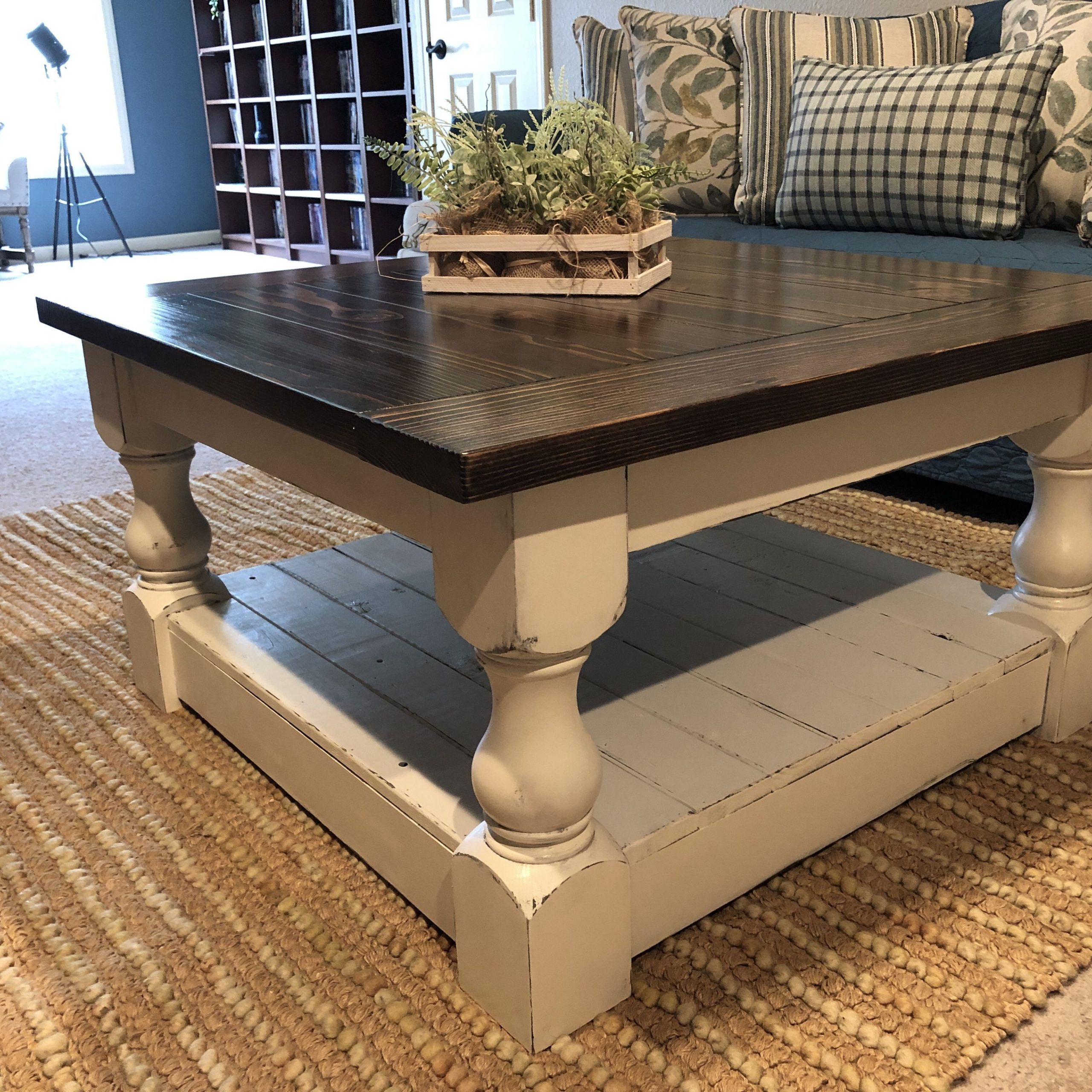 Latest Transitional Square Coffee Tables Throughout Rustic Square Coffee Tables: An Ideal Choice For Any Room – Coffee (Photo 14 of 15)