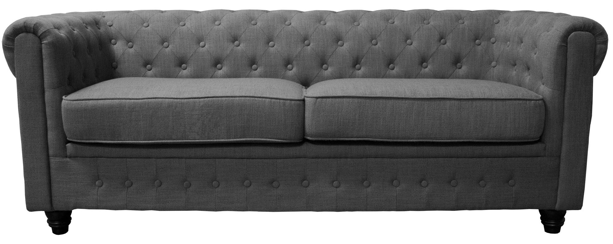 Light Charcoal Linen Sofas With Regard To Most Recent Cambridge Sofa – Charcoal Linen – Designer (View 15 of 15)
