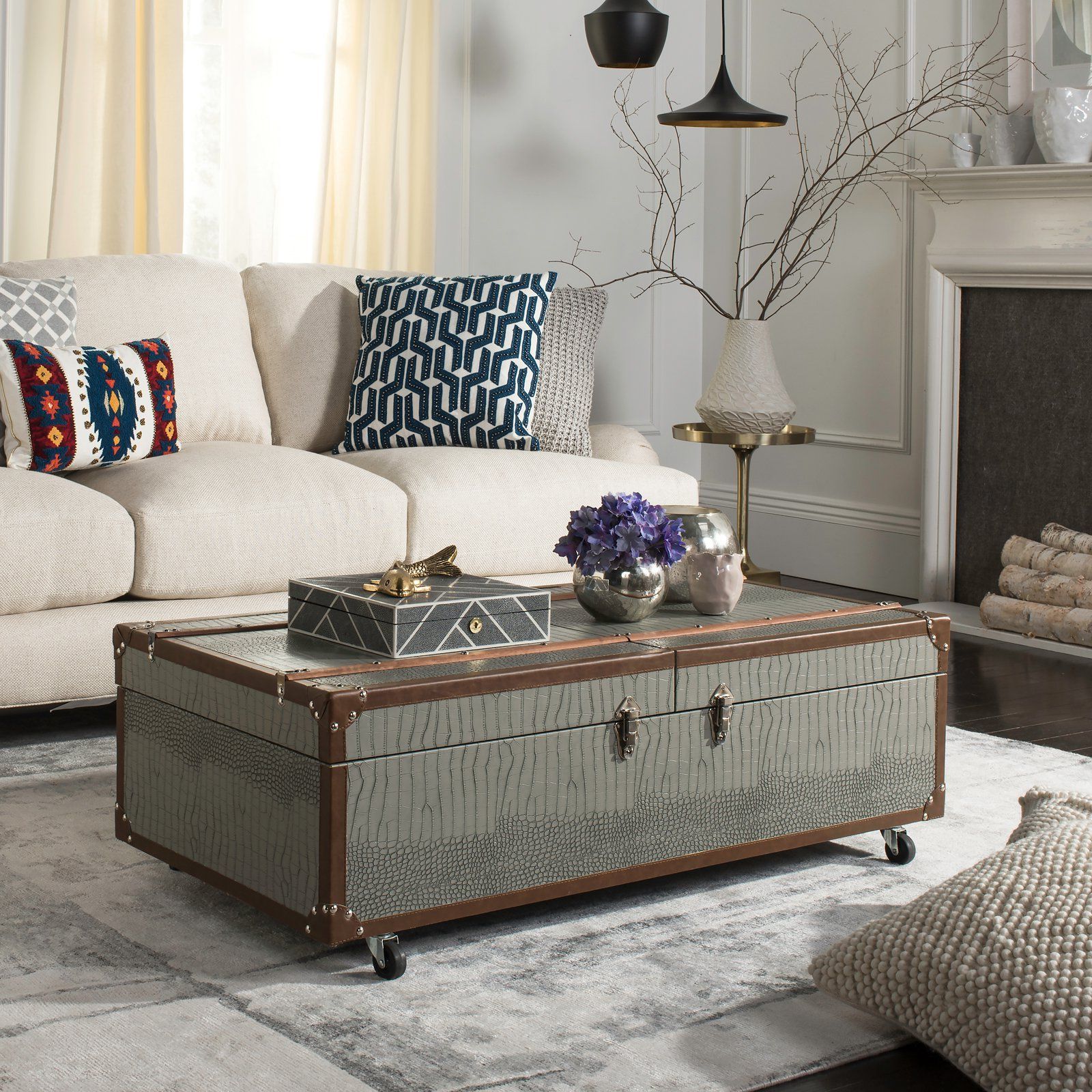 Maximizing Your Coffee Table Storage – Home Storage Solutions For Best And Newest Coffee Tables With Storage (View 14 of 15)