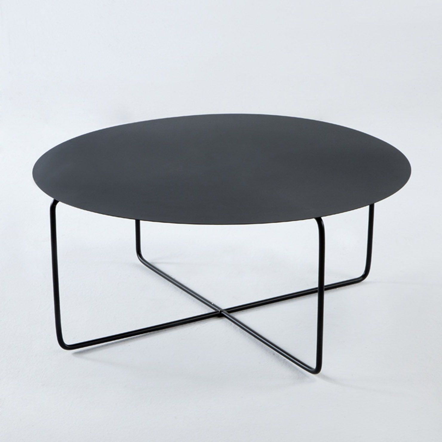 Metal Coffee Table, Black (Photo 12 of 15)