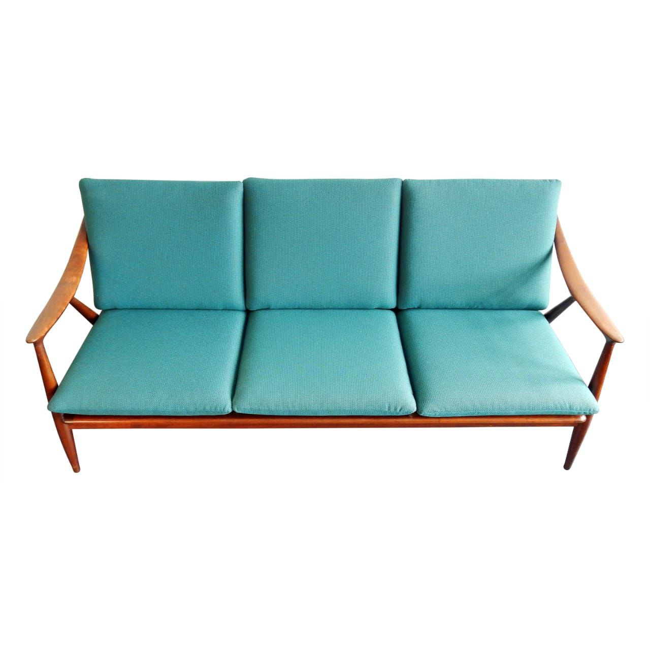 Mid Century 3 Seat Couches In Well Known Mid Century 3 Seat Sofade Ster Gelderland, Holland For Sale At 1stdibs (View 7 of 15)