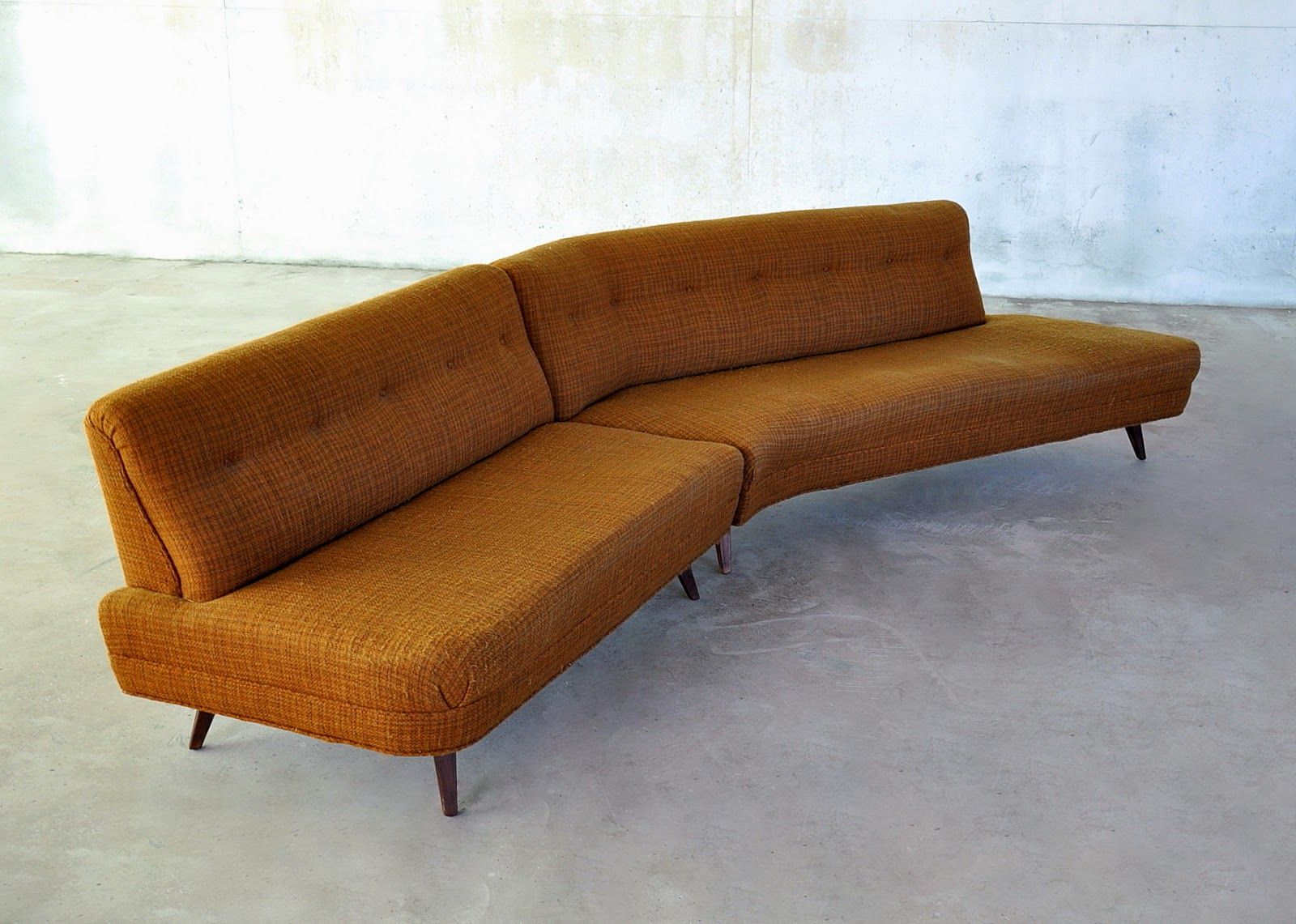 Mid Century Modern Sofas Regarding Favorite Select Modern: Mid Century Modern Sectional Sofa (View 2 of 15)