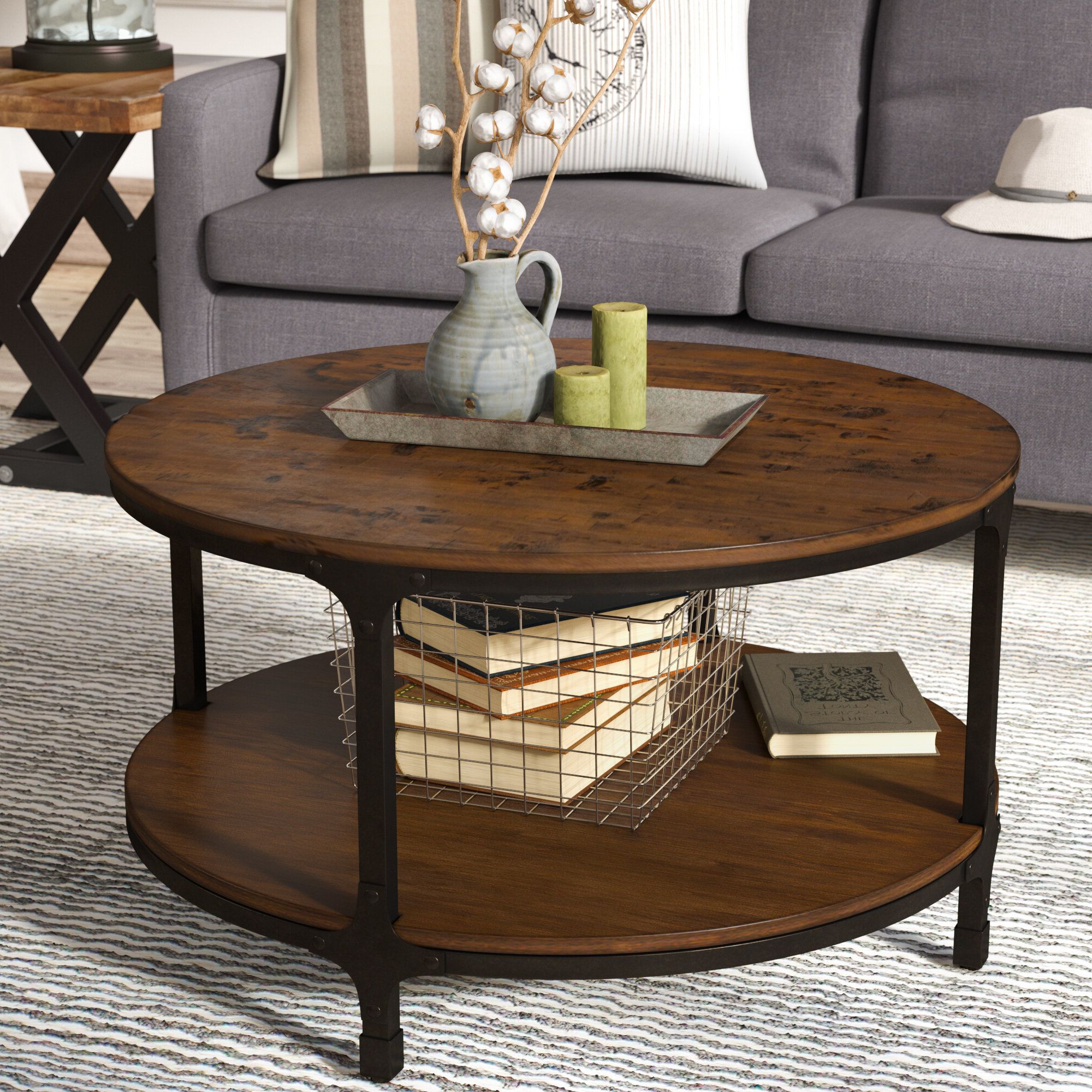 Modern Farmhouse Coffee Tables For Best And Newest Laurel Foundry Modern Farmhouse Carolyn Coffee Table & Reviews (Photo 15 of 15)