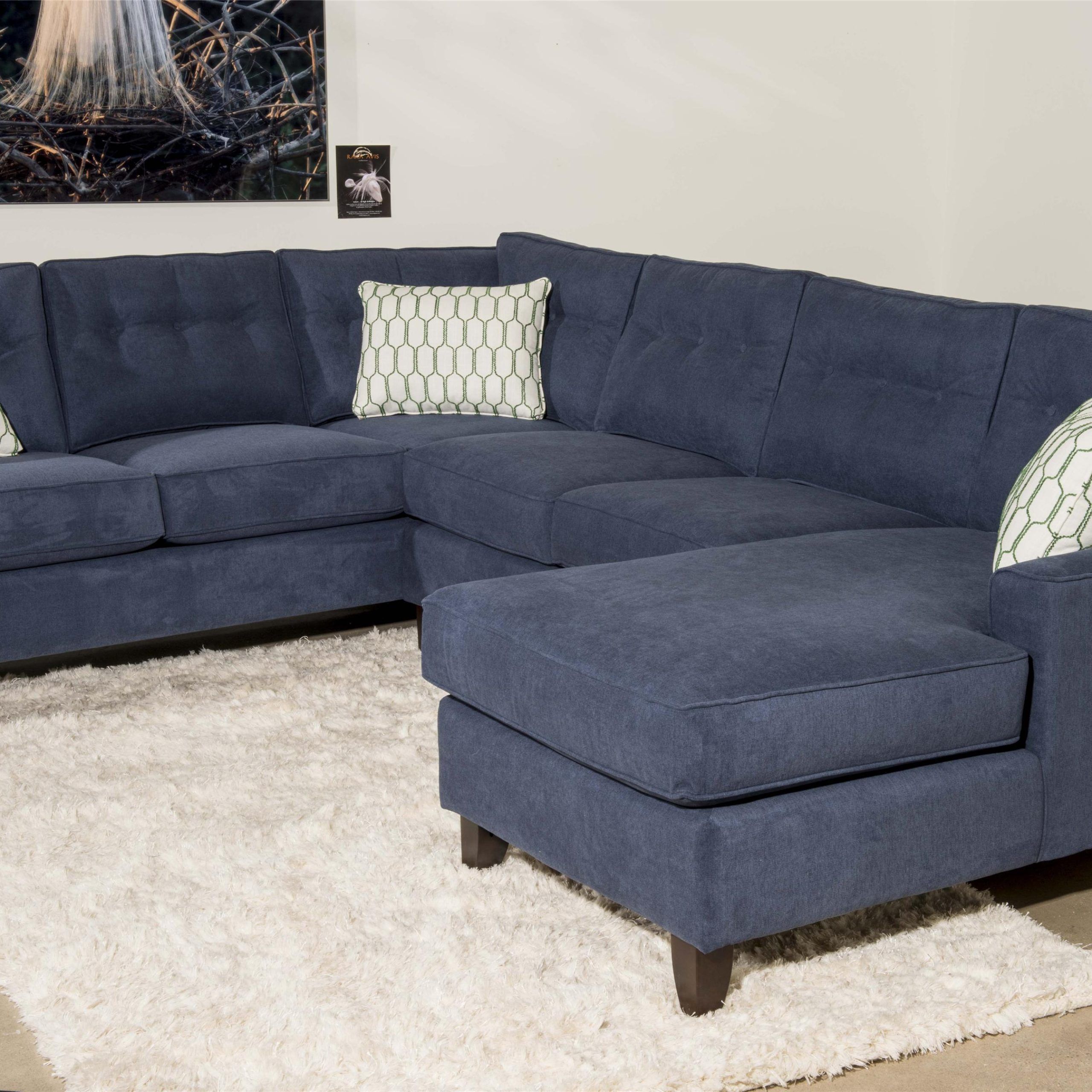 Most Current Audrina Contemporary 3 Piece Sectional Sofa With Chaiseklaussner For 3 Piece Leather Sectional Sofa Sets (Photo 11 of 15)