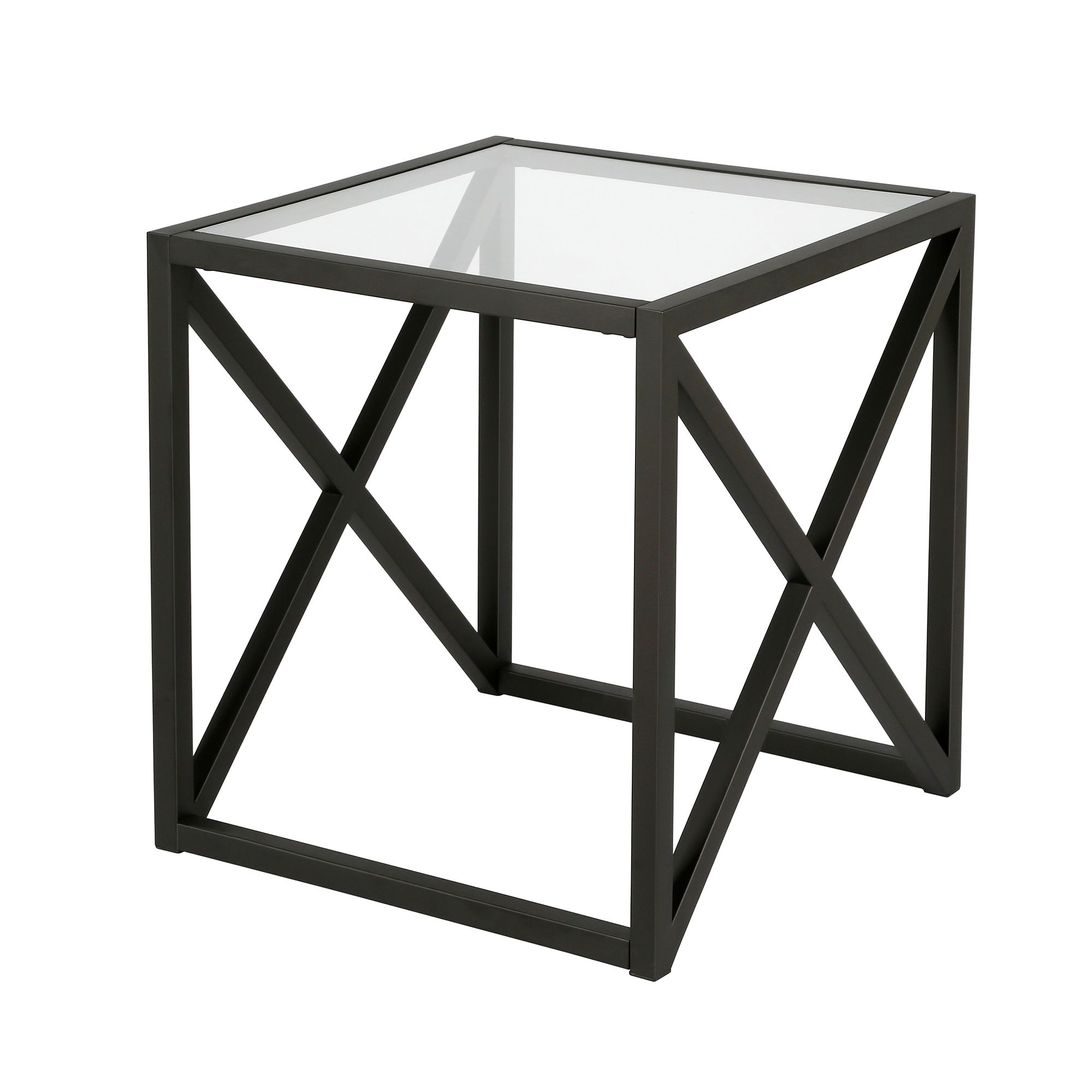 Most Popular Calix Metal End Tables At Lowes With Addison&lane Calix Square Tables (View 7 of 15)