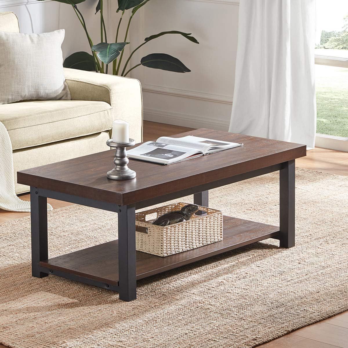 Most Popular Espresso Wood Finish Coffee Tables Within Espresso Coffee Table (View 10 of 15)