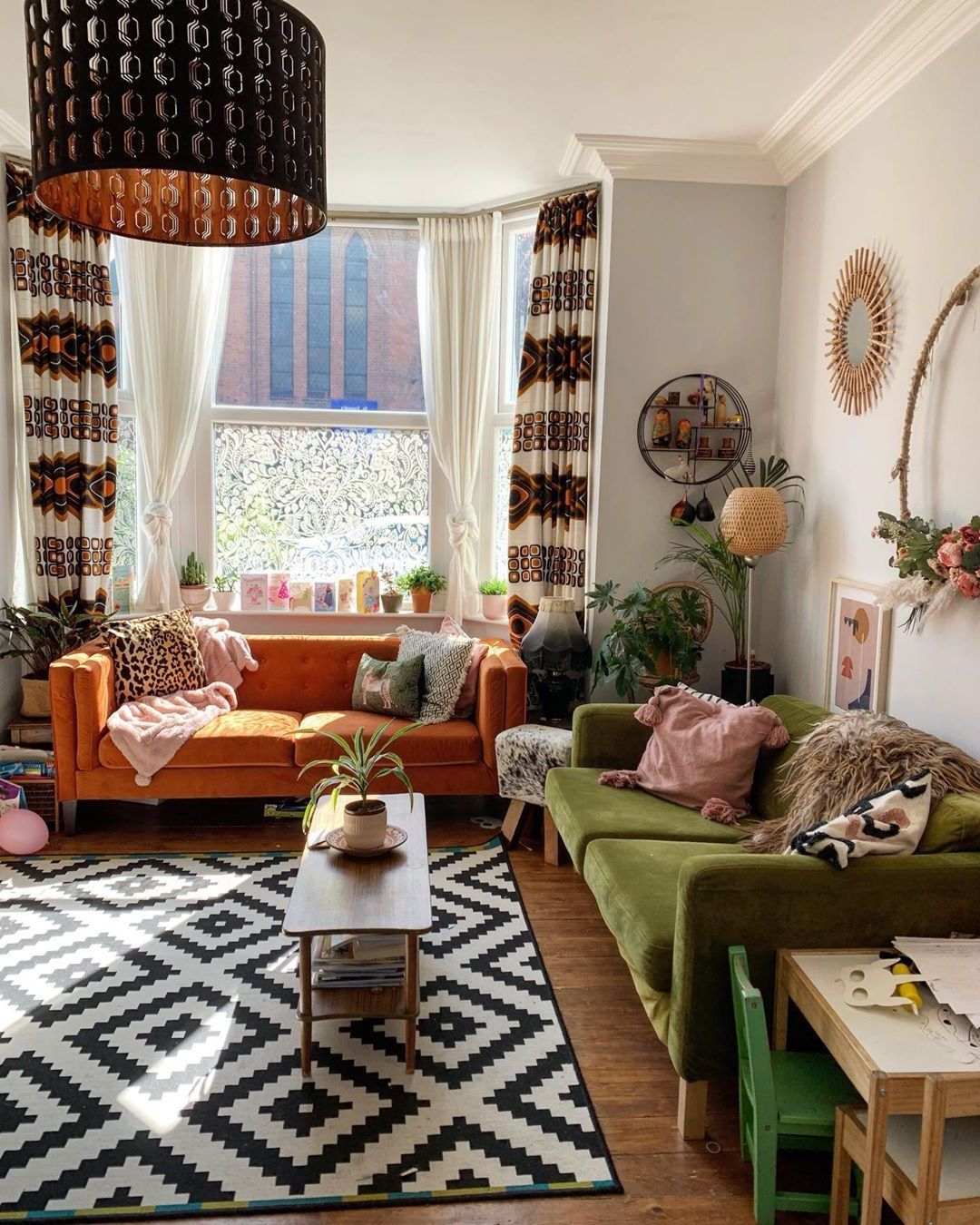Most Recent 21 Quirky Bohemian Living Room Decor Ideas Regarding Cozy Castle Boho Living Room Tables (View 2 of 15)