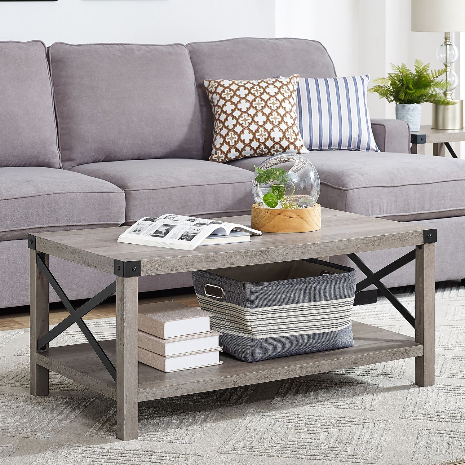 Most Recent Modern Farmhouse Coffee Table – Pier1 For Modern Farmhouse Coffee Tables (Photo 1 of 15)
