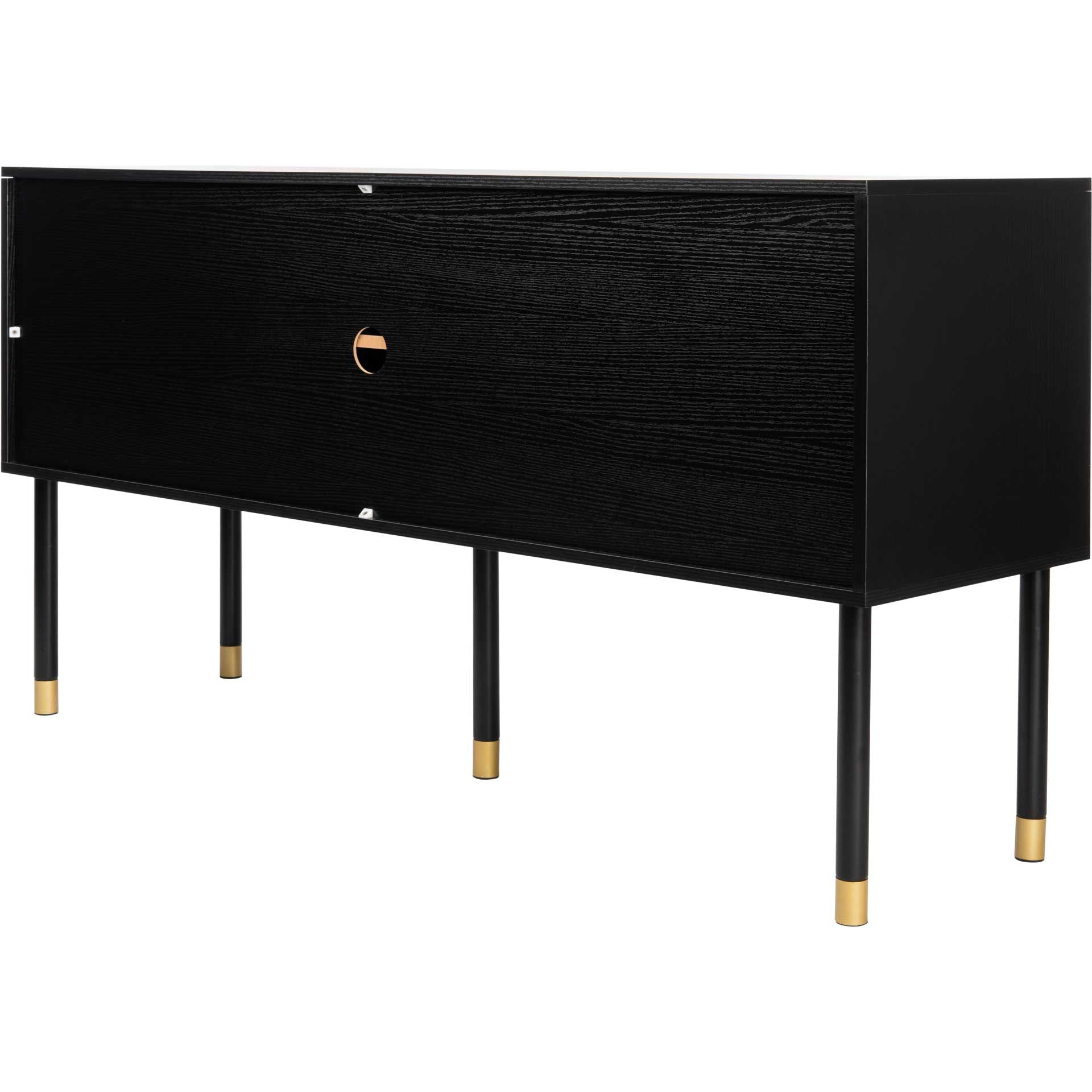 Most Recent Oaklee Tv Stand Black/white/gold – Froy In Oaklee Tv Stands (View 4 of 15)