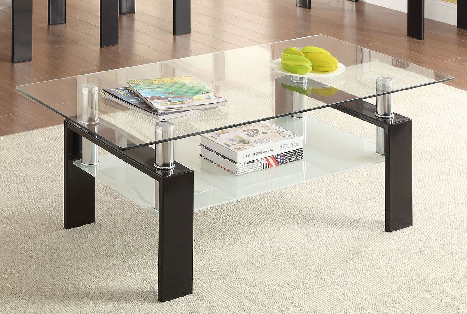 Most Recent Tempered Glass Coffee Tables With Tempered Glass Coffee Tablecoaster Furniture (Photo 7 of 15)