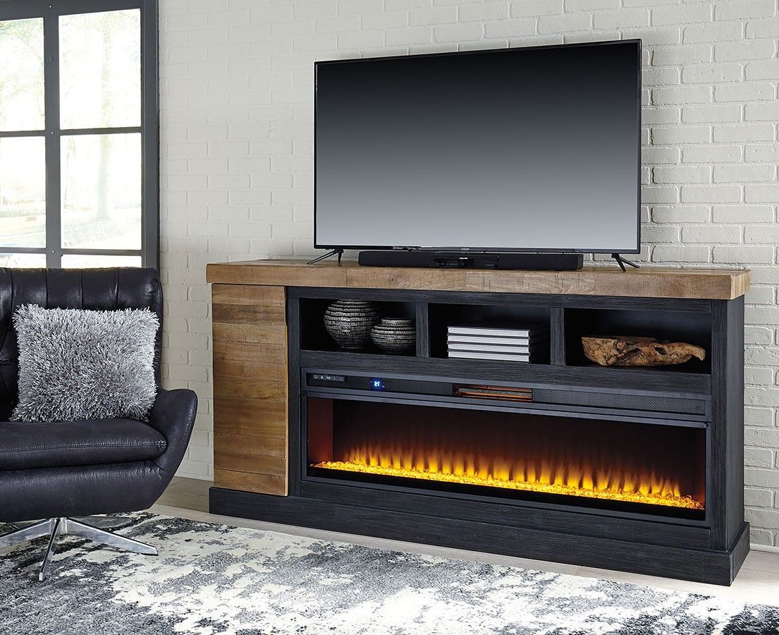 Most Recently Released Modern Fireplace Tv Stands Regarding Image Result For Ashley Furniture Tv Stand With Contemporary Fireplace (Photo 9 of 15)