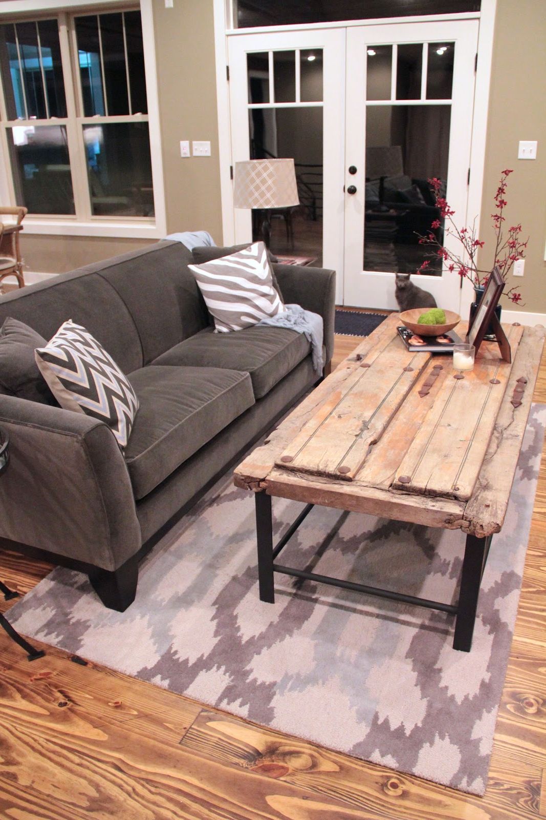 Most Up To Date The House At Coppercreek: Barn Door Coffee Table In Coffee Tables With Sliding Barn Doors (View 12 of 15)