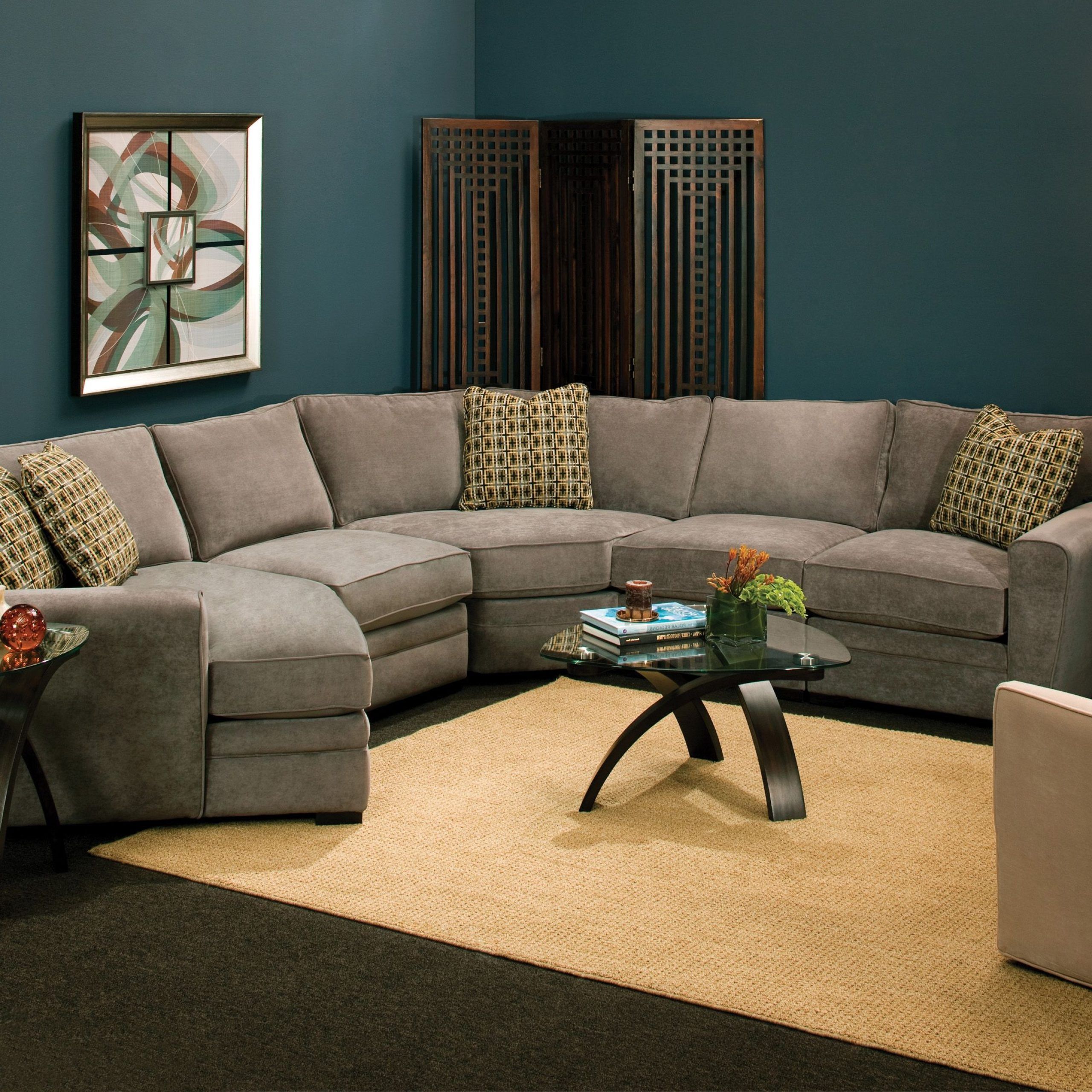 Most Up To Date This Artemis Ii 4 Piece Microfiber Sectional Sofa Is So Easy To Regarding Microfiber Sectional Corner Sofas (Photo 15 of 15)