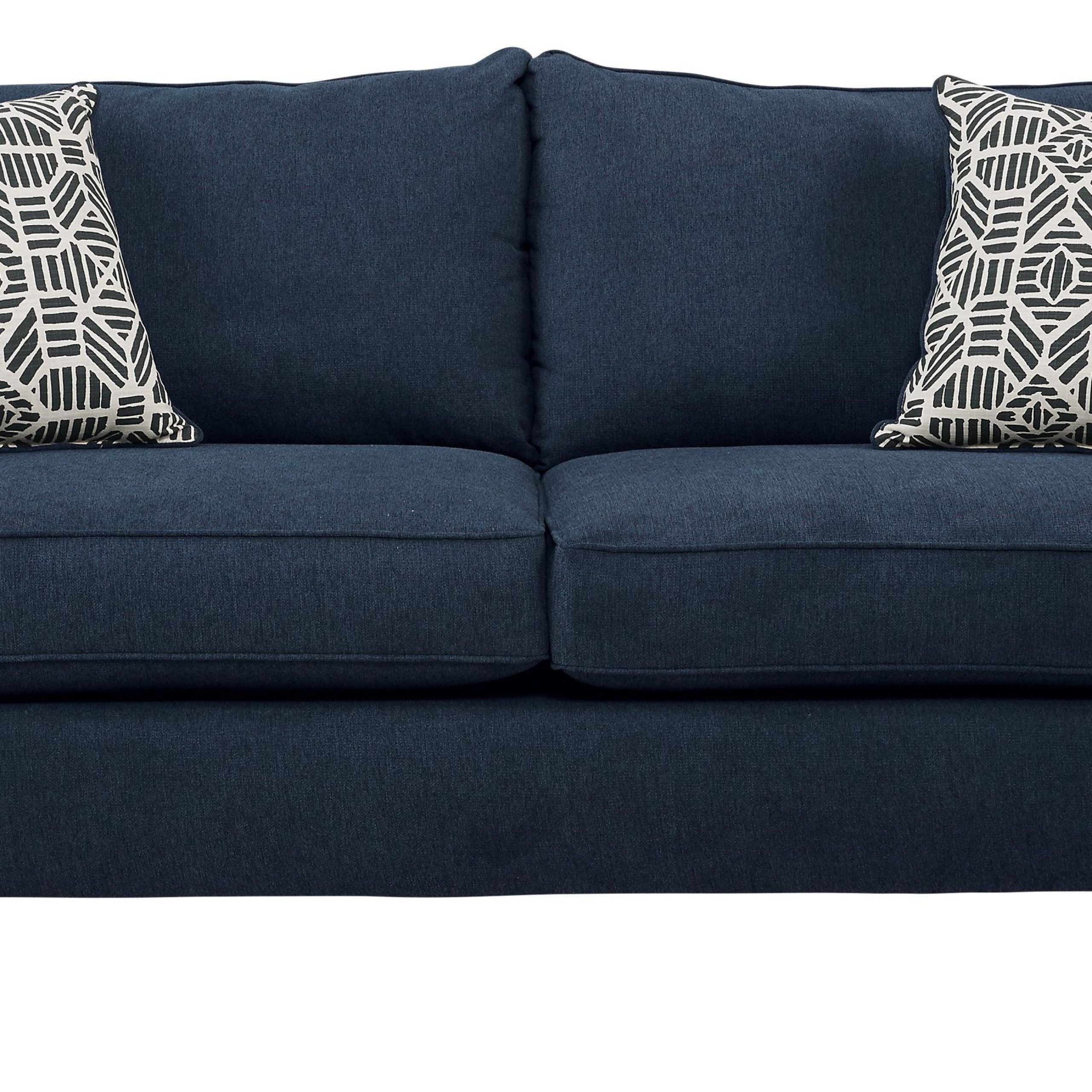 Navy Sleeper Sofa Couches Regarding 2018 Emsworth Navy Sleeper Sofa – Casual, Textured Sofa Bar, Sofa Couch (View 2 of 15)