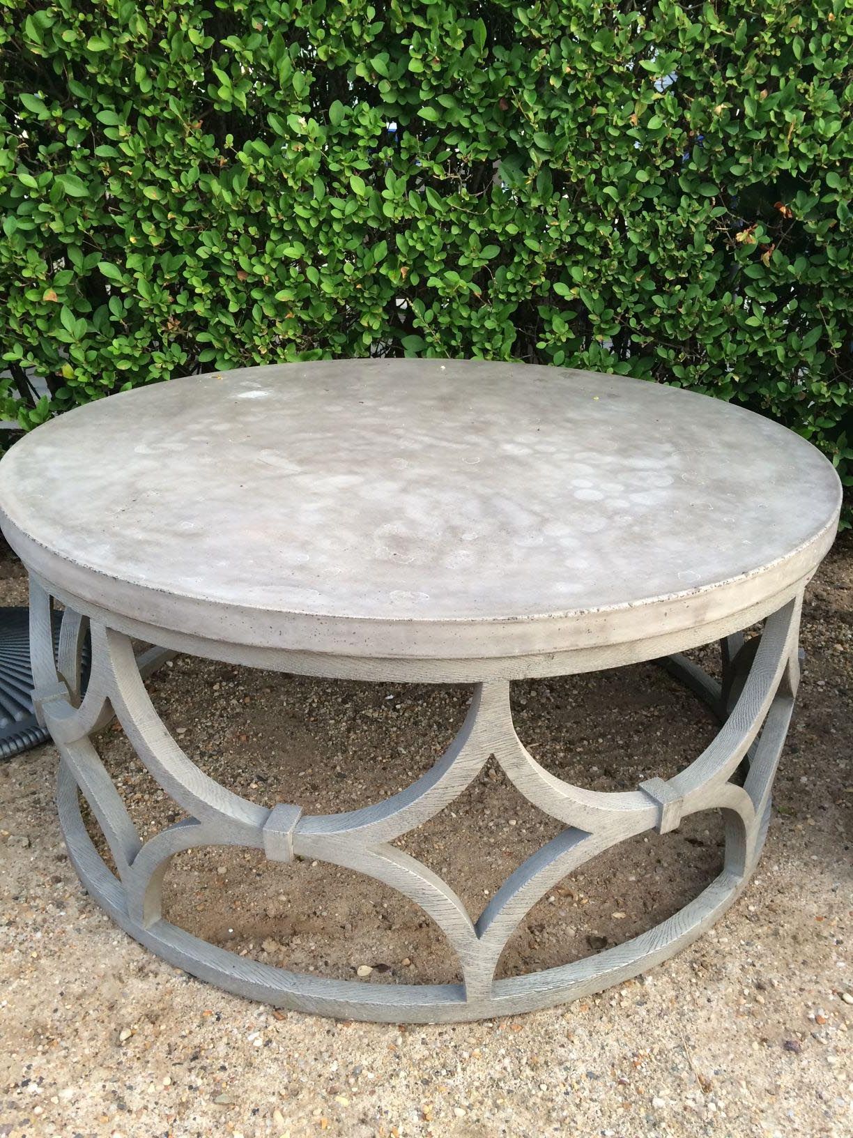 Outdoor Half Round Coffee Tables Intended For Most Current Outdoor Patio Coffee Tables – Kesilkeys (View 3 of 15)