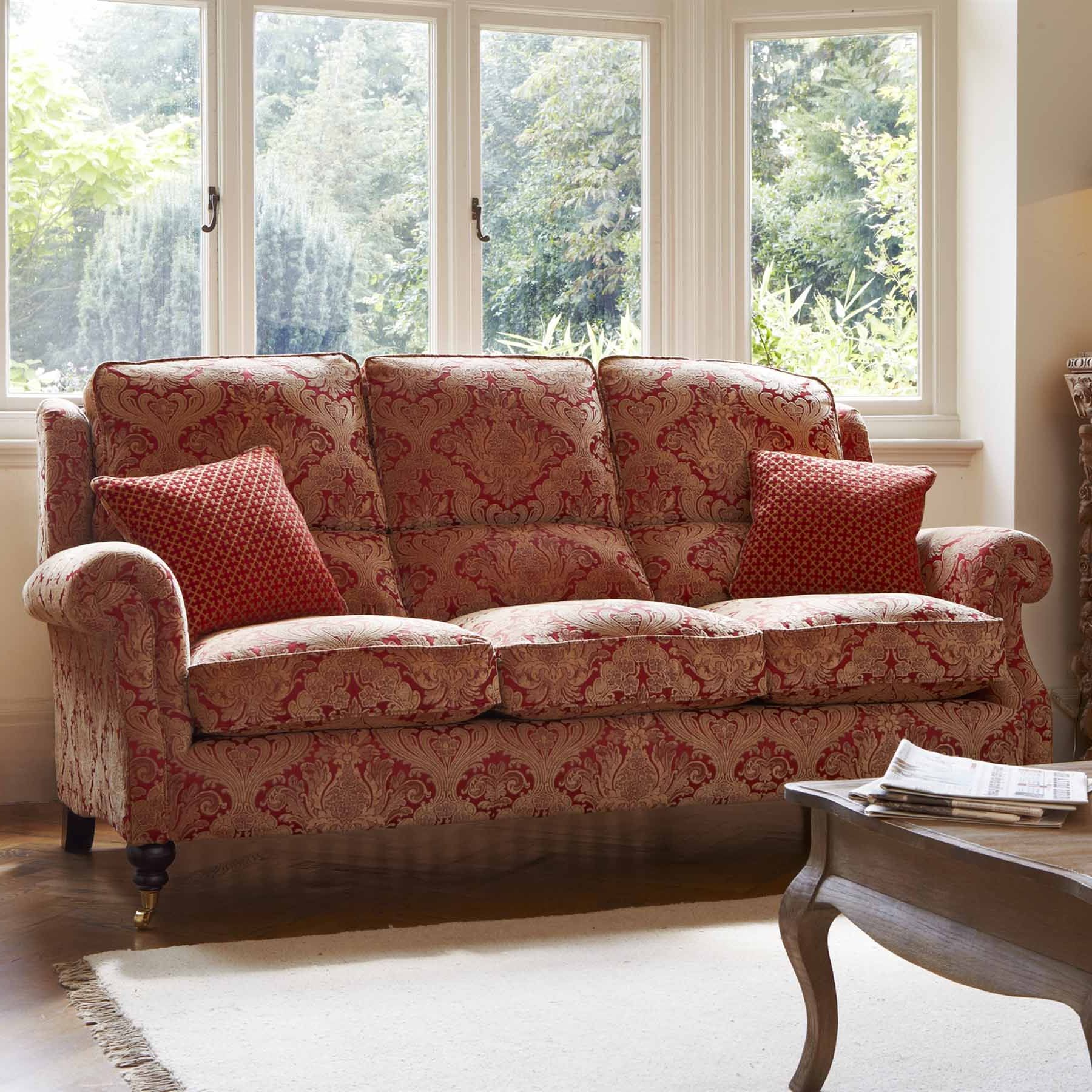 Parker Knoll Oakham 3 Seater Sofa – Tr Hayes Furniture Bath With Regard To Well Liked Traditional 3 Seater Sofas (View 6 of 15)