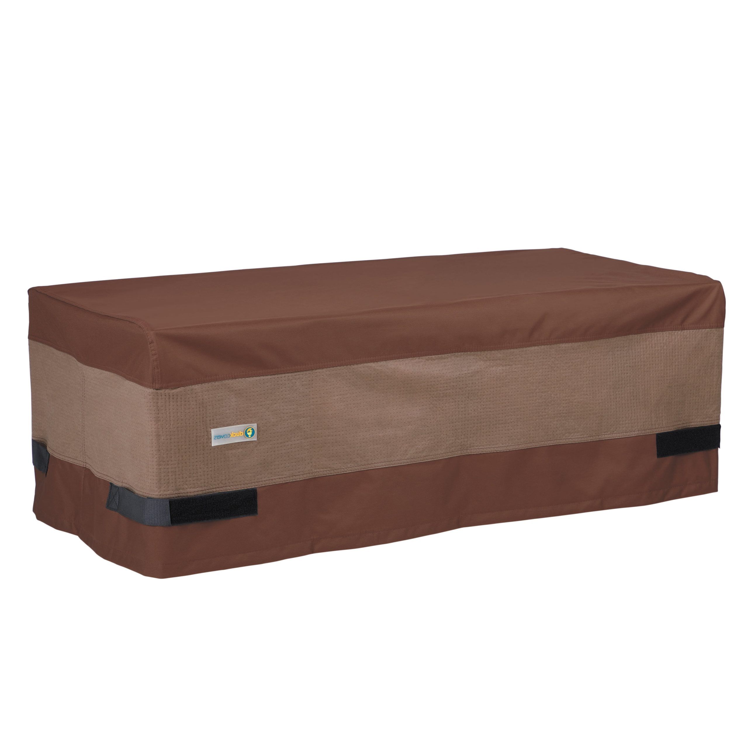 Popular Waterproof Coffee Tables With Regard To Duck Covers Ultimate Waterproof 47 Inch Rectangular Patio Coffee Table (Photo 8 of 15)