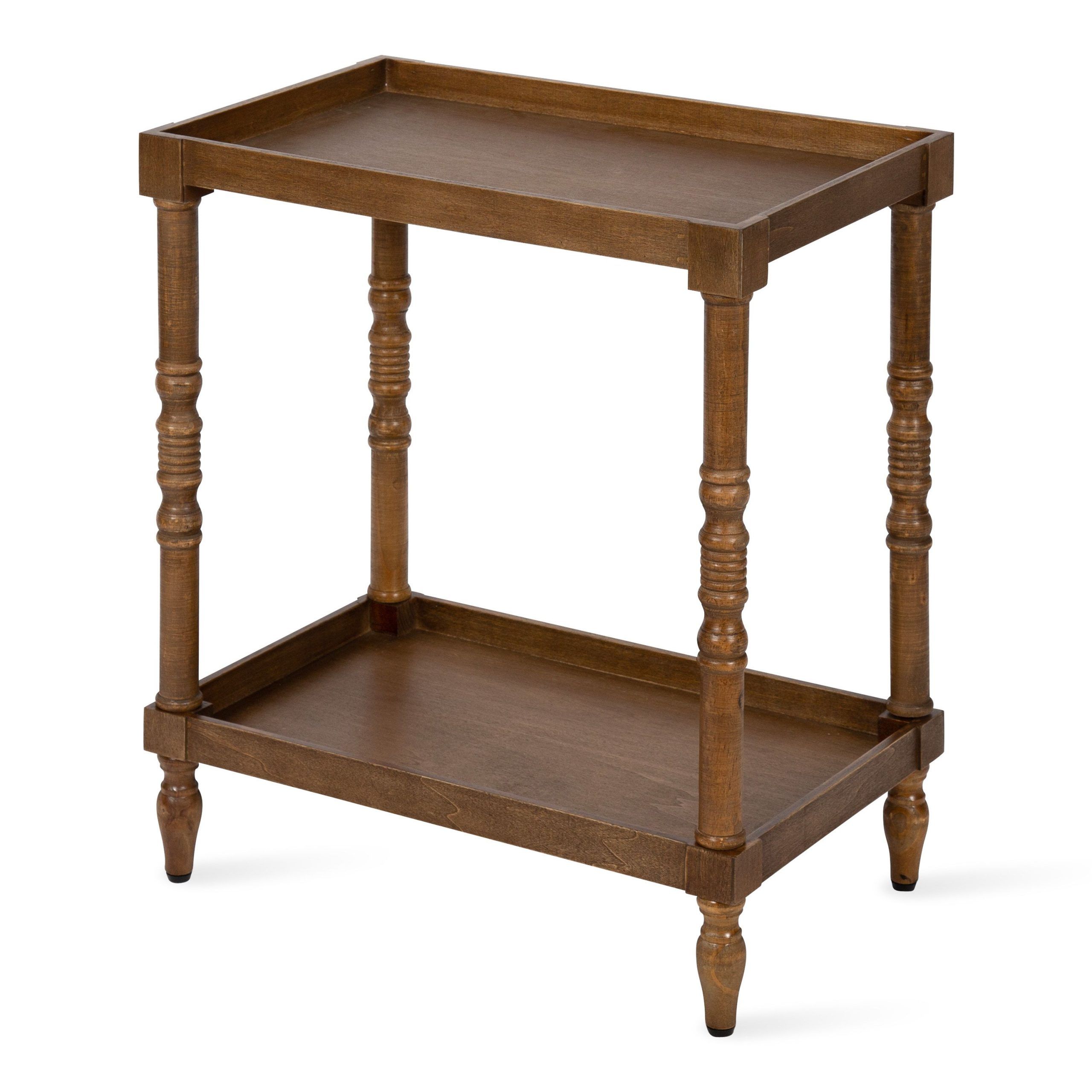 Preferred Kate And Laurel Bellport Farmhouse Drink Tables Pertaining To Kate And Laurel Bellport Farmhouse Side Table, 22 X 14 X 26, Rustic (View 11 of 15)