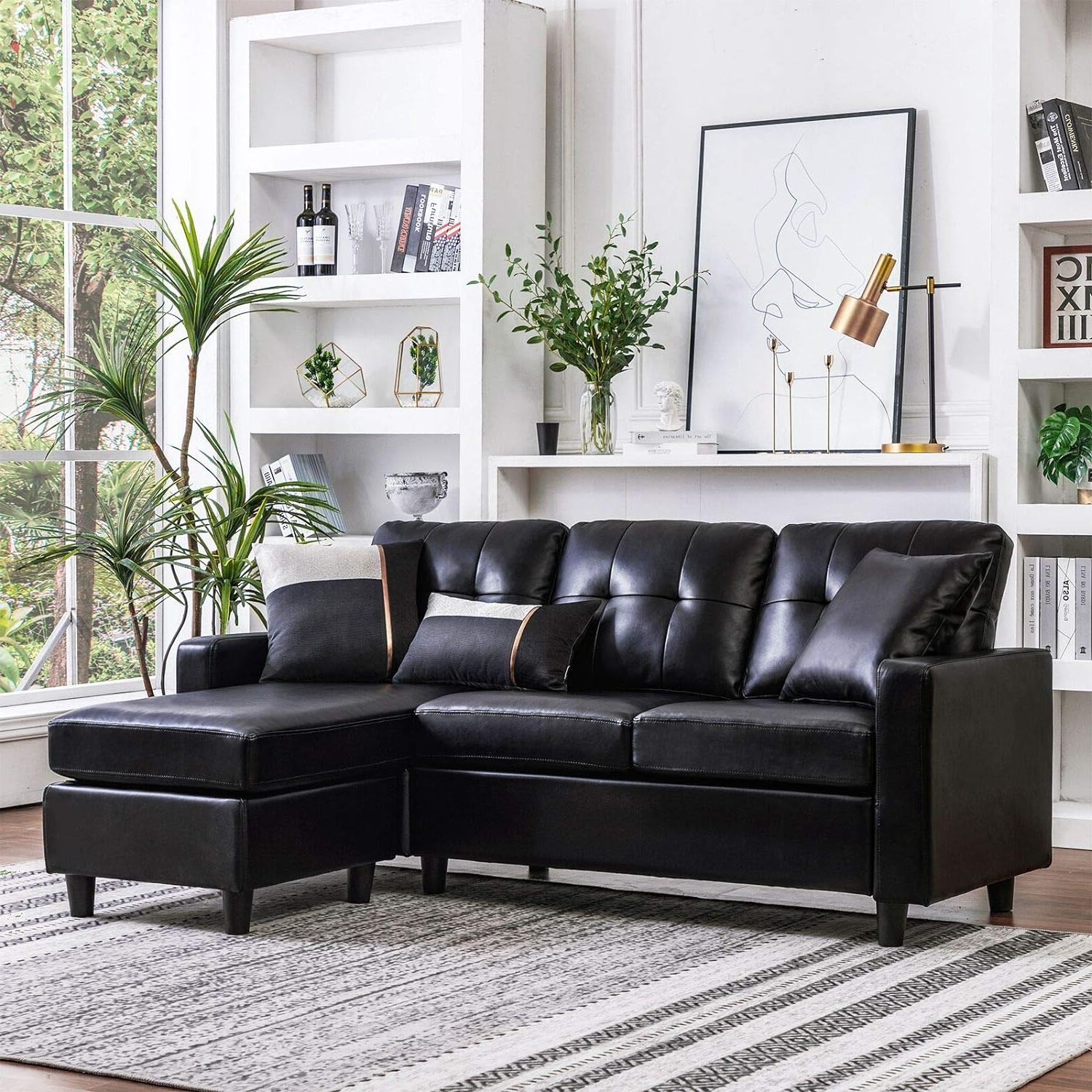 Preferred Sofas For Living Rooms Throughout 5 Best Leather Sofa Set For Living Room – Costculator (Photo 14 of 15)