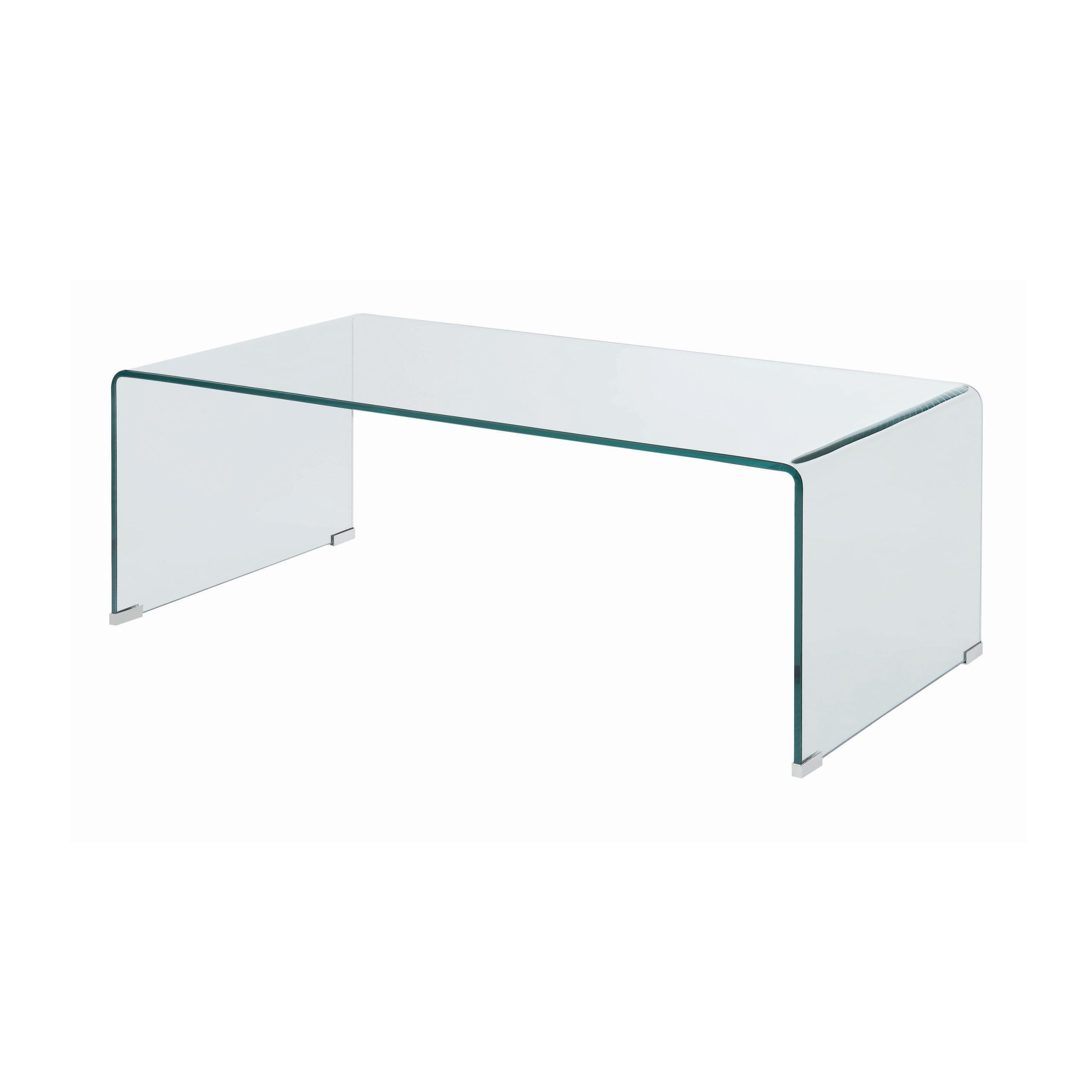 Ripley Rectangular Coffee Table Clear – Coaster Fine Furnitu Within Recent Clear Rectangle Center Coffee Tables (View 8 of 15)