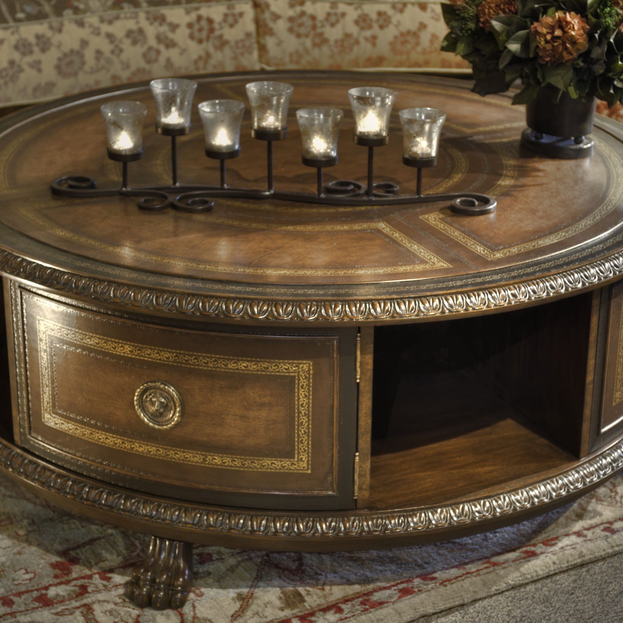 Round Coffee Tables With Storage Pertaining To Newest Unique Round Coffee Tables – Lopezies (View 15 of 15)