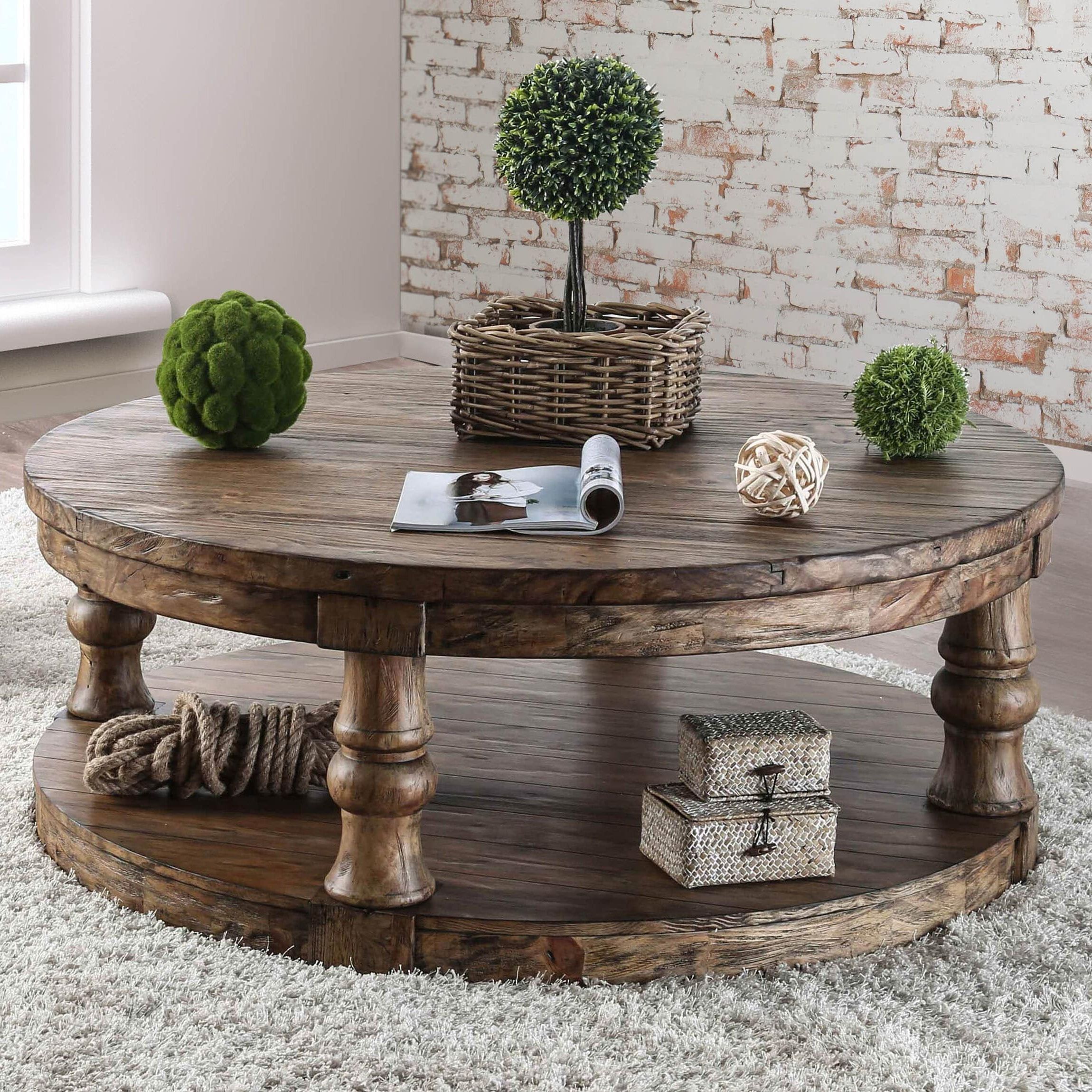 Round Rustic Coffee Table Sets – Rustic Coffee Tables That You Need To In Well Liked Rustic Coffee Tables (Photo 13 of 15)