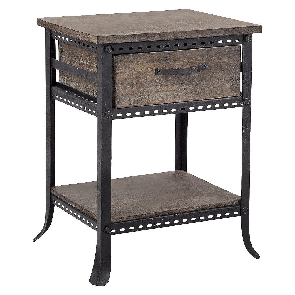 Rustic Gray End Tables In Best And Newest Cirque End Table – Grey (View 15 of 15)