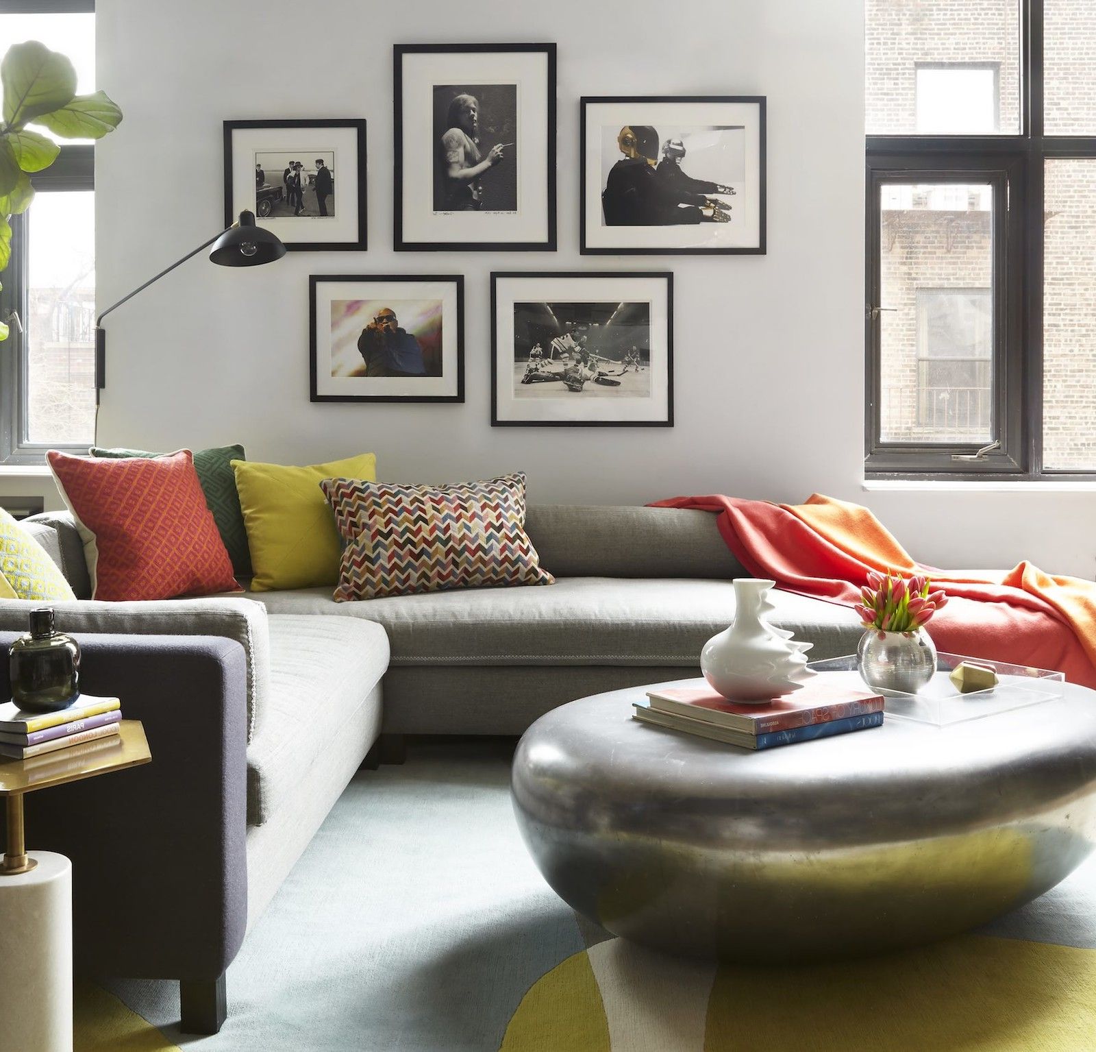 Sofas In Dark Gray Pertaining To Most Recently Released 15 Ways To Style A Grey Sofa In Your Home (Photo 12 of 15)