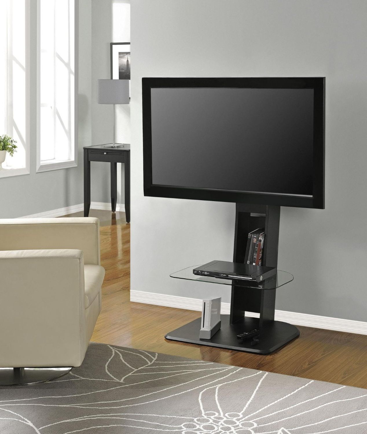 Stand For Flat Screen In Widely Used Cool Flat Screen Tv Stands With Mount (View 12 of 15)