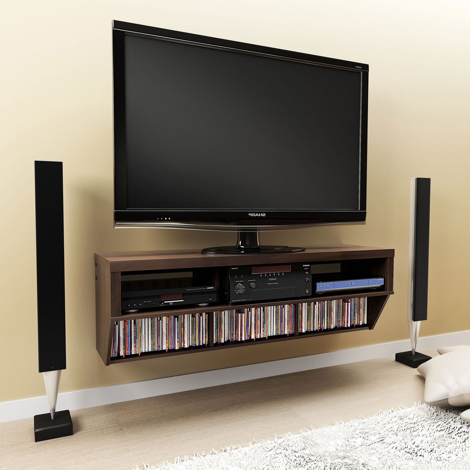 Top Shelf Mount Tv Stands Pertaining To Recent Cool Flat Screen Tv Stands With Mount (View 13 of 15)