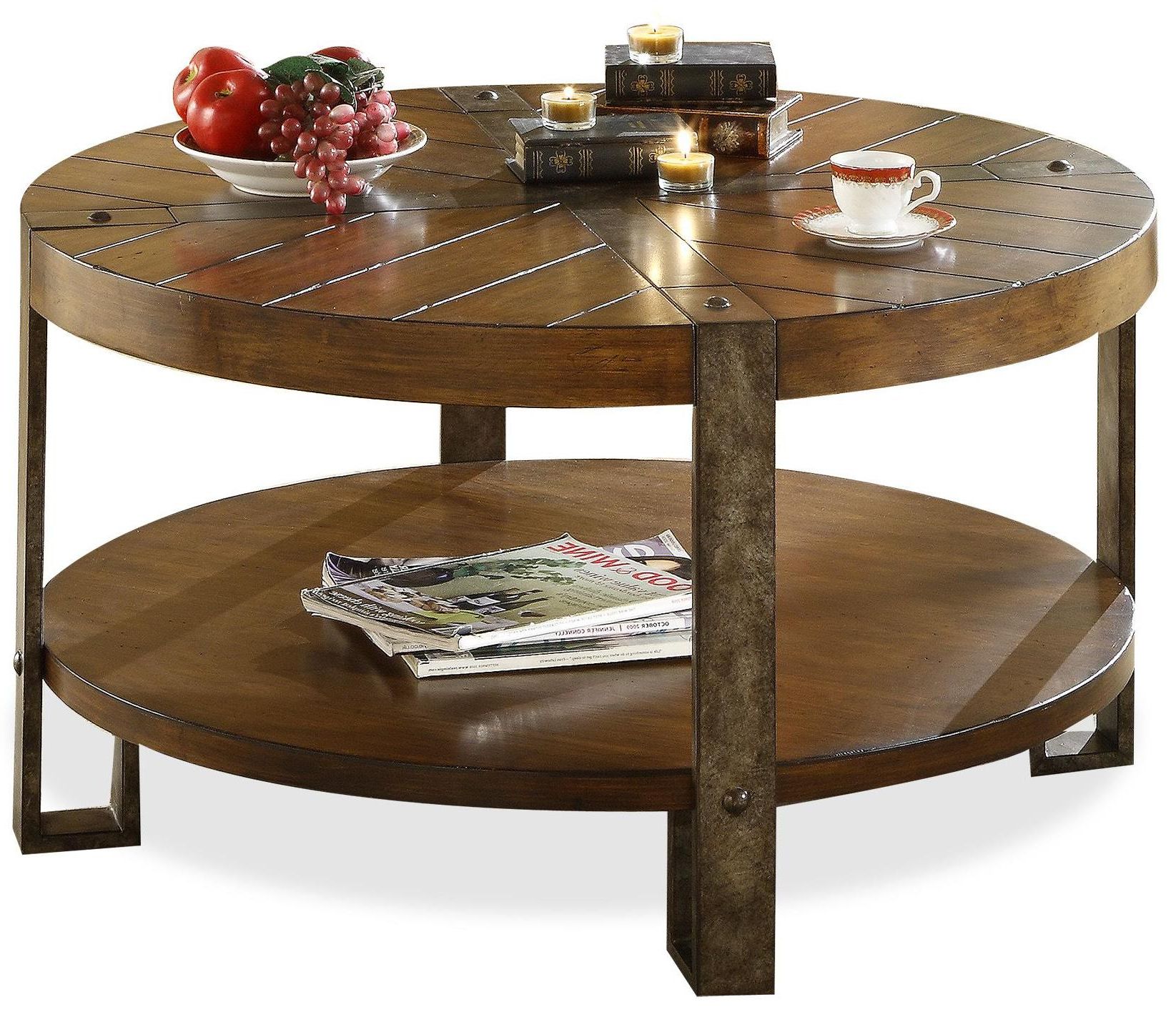 Trendy Round Coffee Tables Pertaining To Round Coffee Tables With Storage – Homesfeed (View 6 of 15)