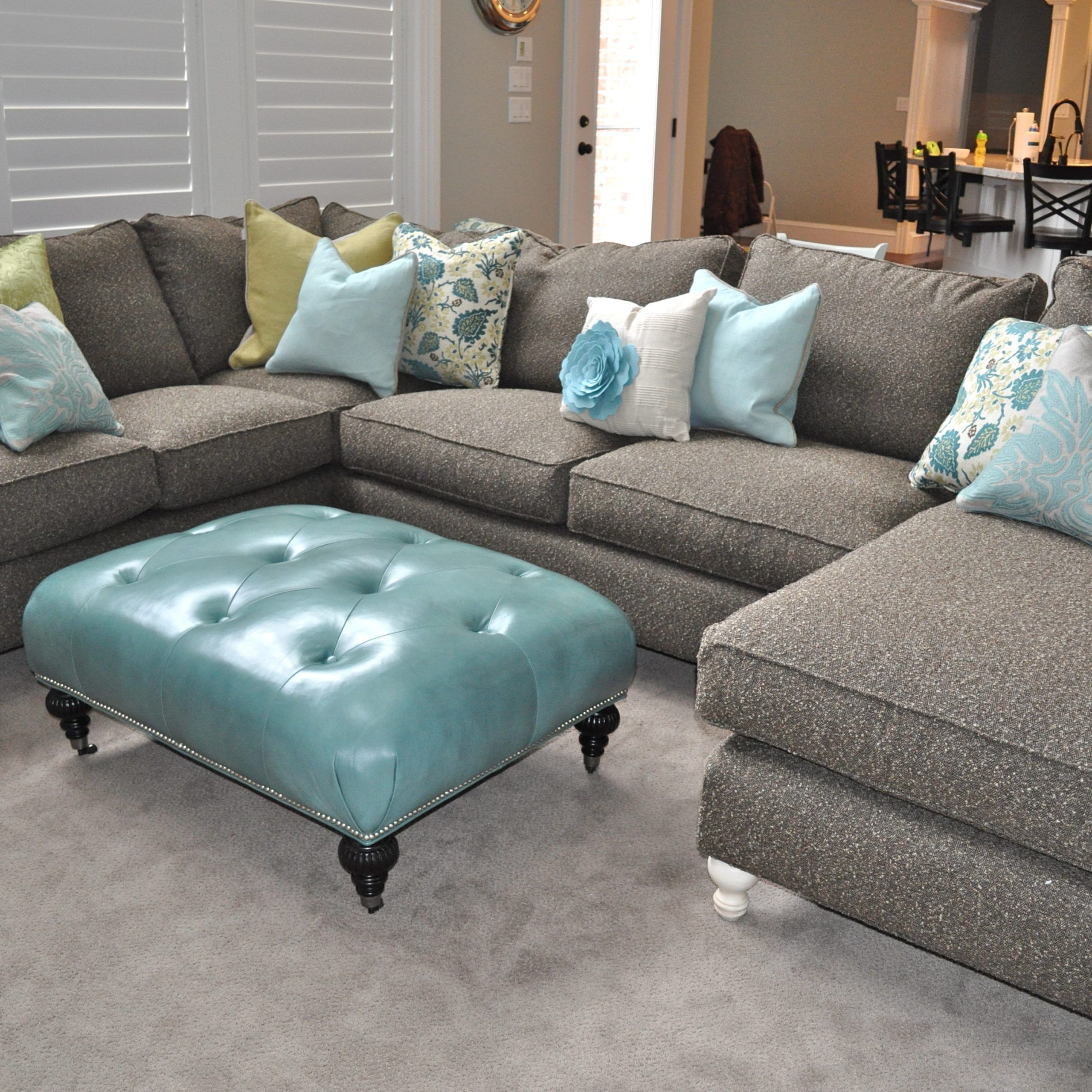 U Shaped Sectional With Chaise Design – Homesfeed Intended For 2017 Modern U Shape Sectional Sofas In Gray (View 5 of 15)