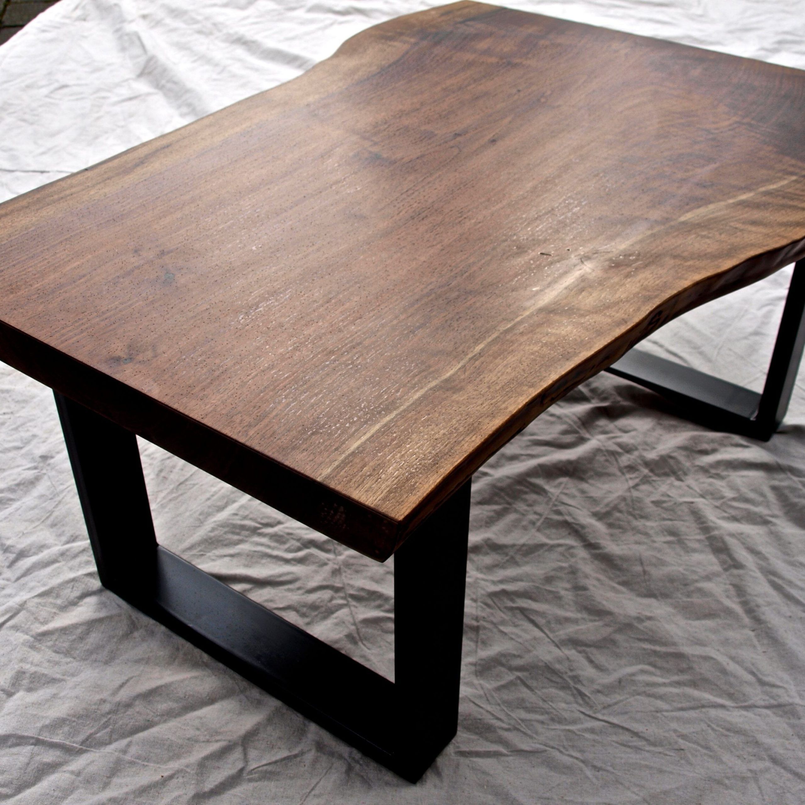 Walnut Coffee Tables In Best And Newest Hand Crafted Live Edge Walnut Coffee Tablewitness Tree Studios (Photo 2 of 15)