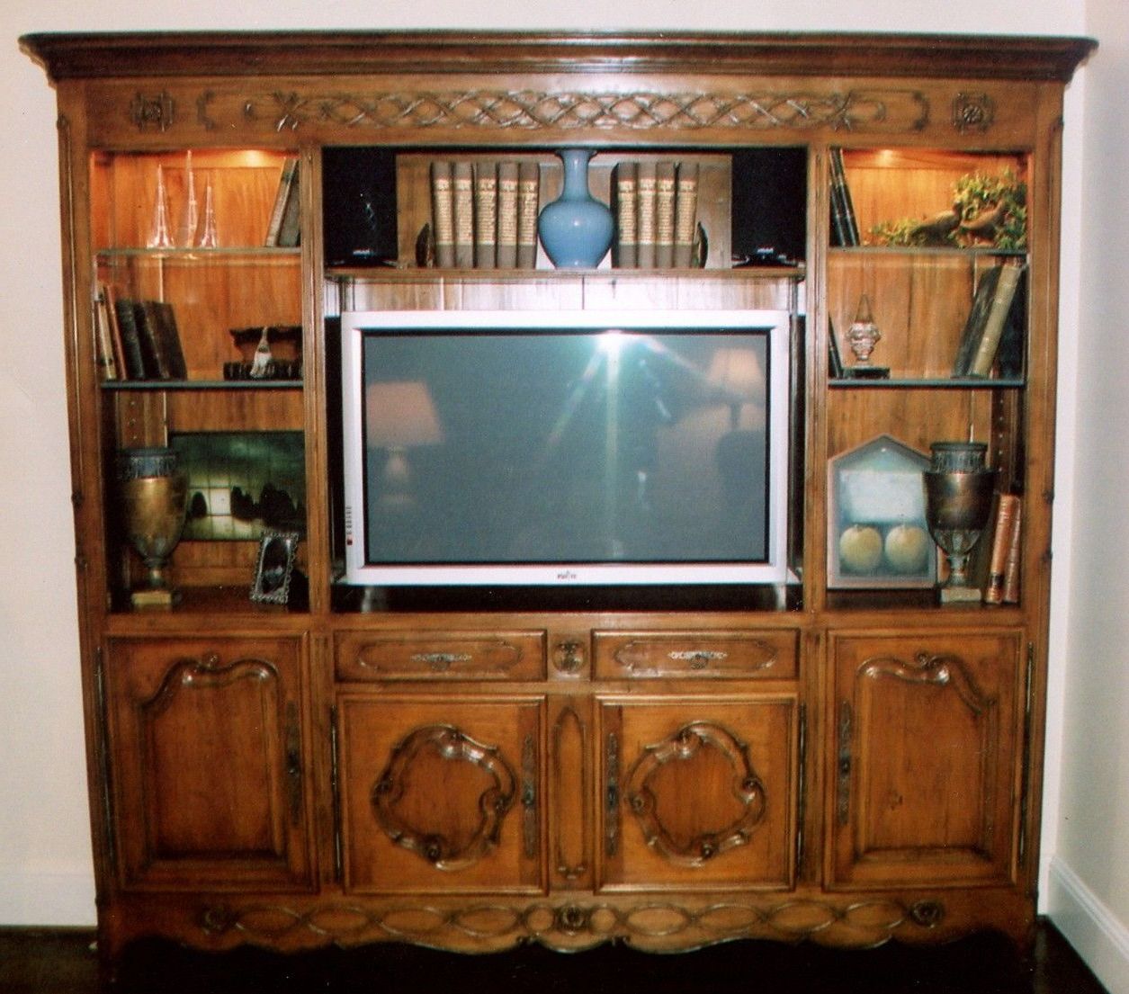 Walnut Entertainment Centers With 2019 Hand Made French Walnut Entertainment Centerriichard Gentry & Co (View 15 of 15)