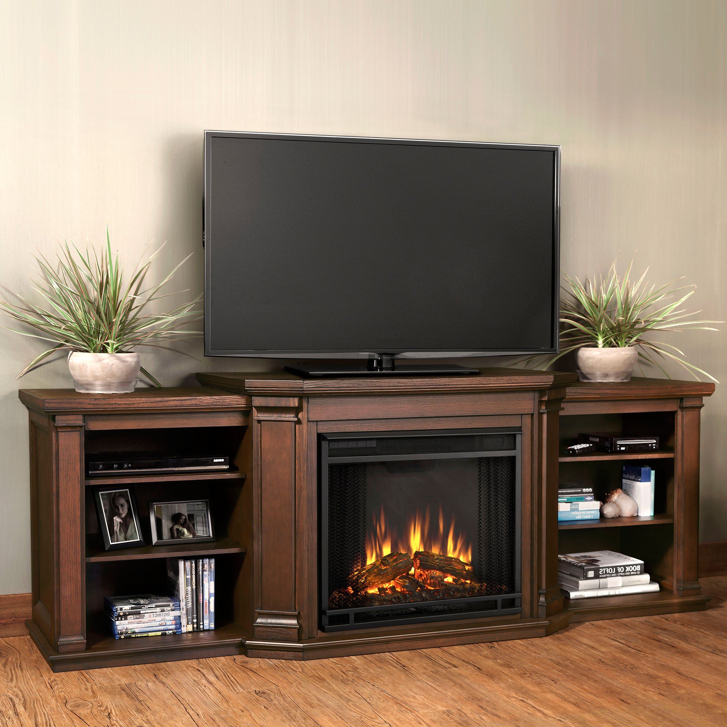 Featured Photo of 15 Collection of Electric Fireplace Tv Stands
