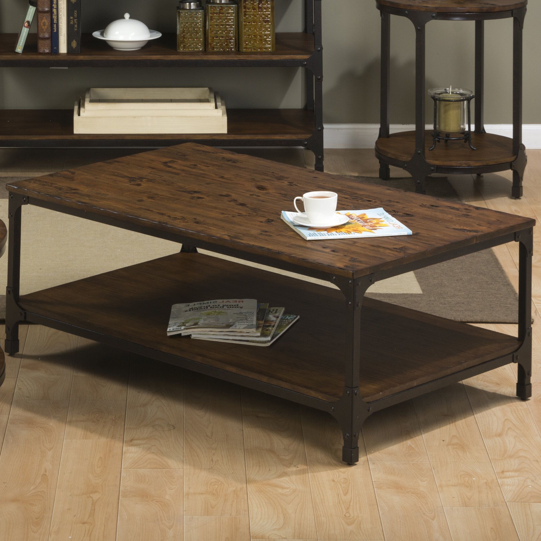 Wayfair Intended For Modern Farmhouse Coffee Table Sets (View 12 of 15)