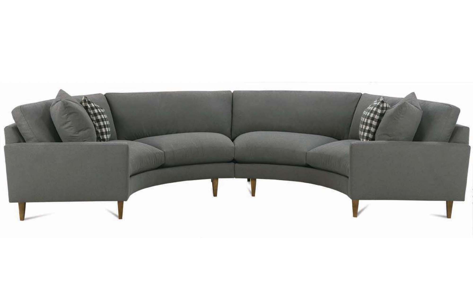 Well Known 130" Curved Sectionals With Regard To Ripley Curved Sectional – Mobilia (View 10 of 15)