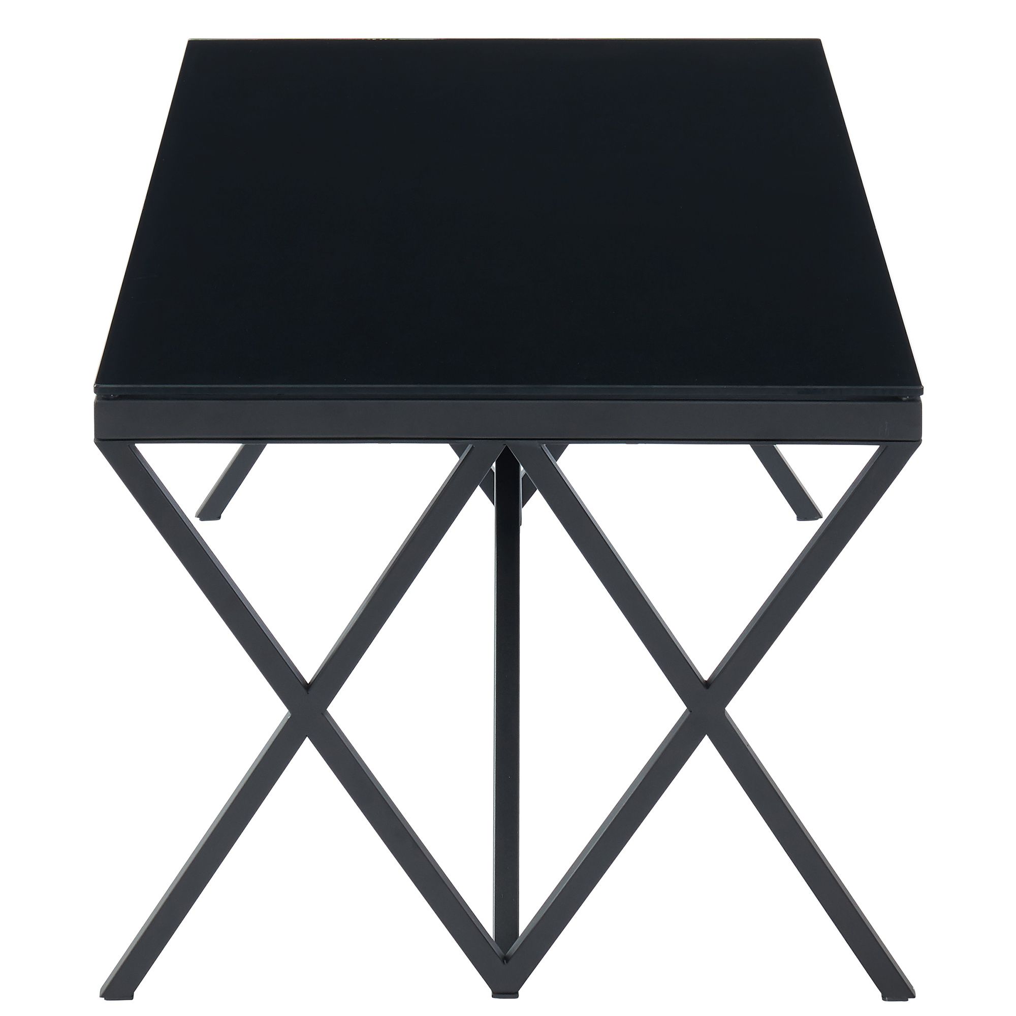 Well Known Addison&lane Calix Square Tables Throughout Calix Coffee Table In Black – Aux Merveilles (View 9 of 15)