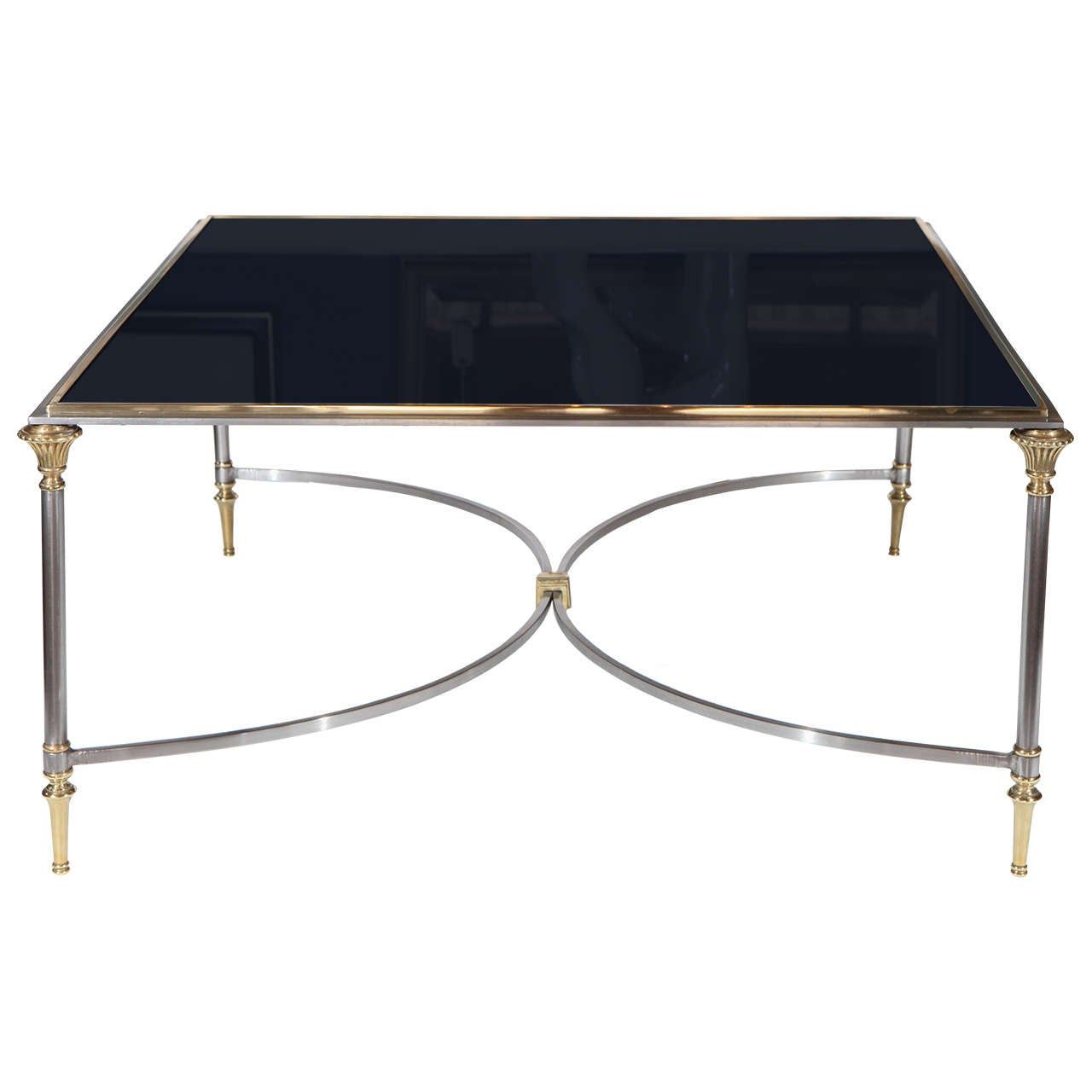 Well Known Regency Cain Steel Coffee Tables Intended For Hollywood Regency Coffee Table In The Manner Of Maison Jansen For Sale (Photo 10 of 15)