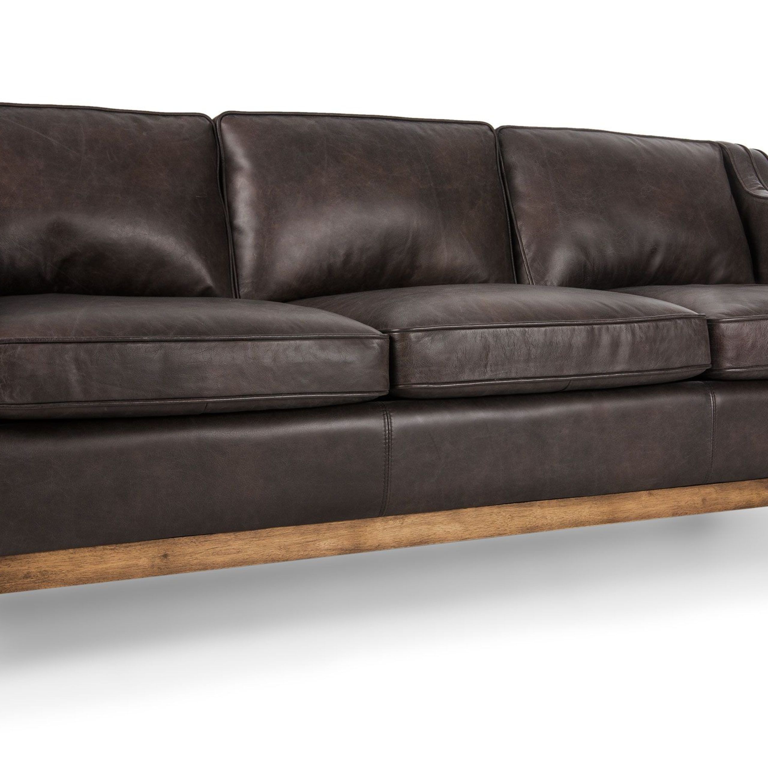 Well Known Sofas With Ottomans In Brown With Regard To Worthington Oxford Brown Sofa – Sofas & Ottomans – Bryght (View 12 of 15)