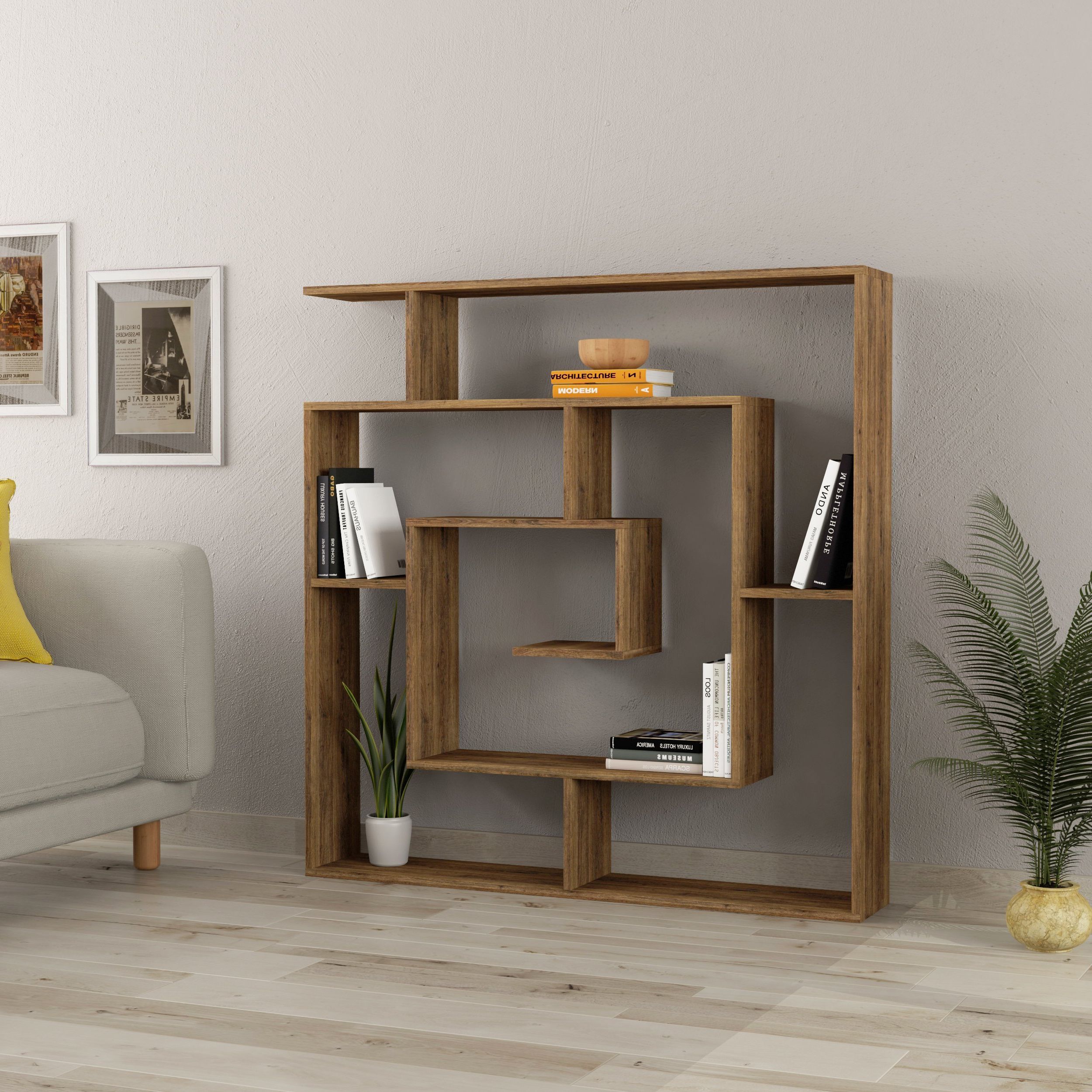 Well Liked Asymmetrical Spiral Bookcase – The Geek Theory In Asymmetrical Console Table Book Stands (Photo 6 of 15)