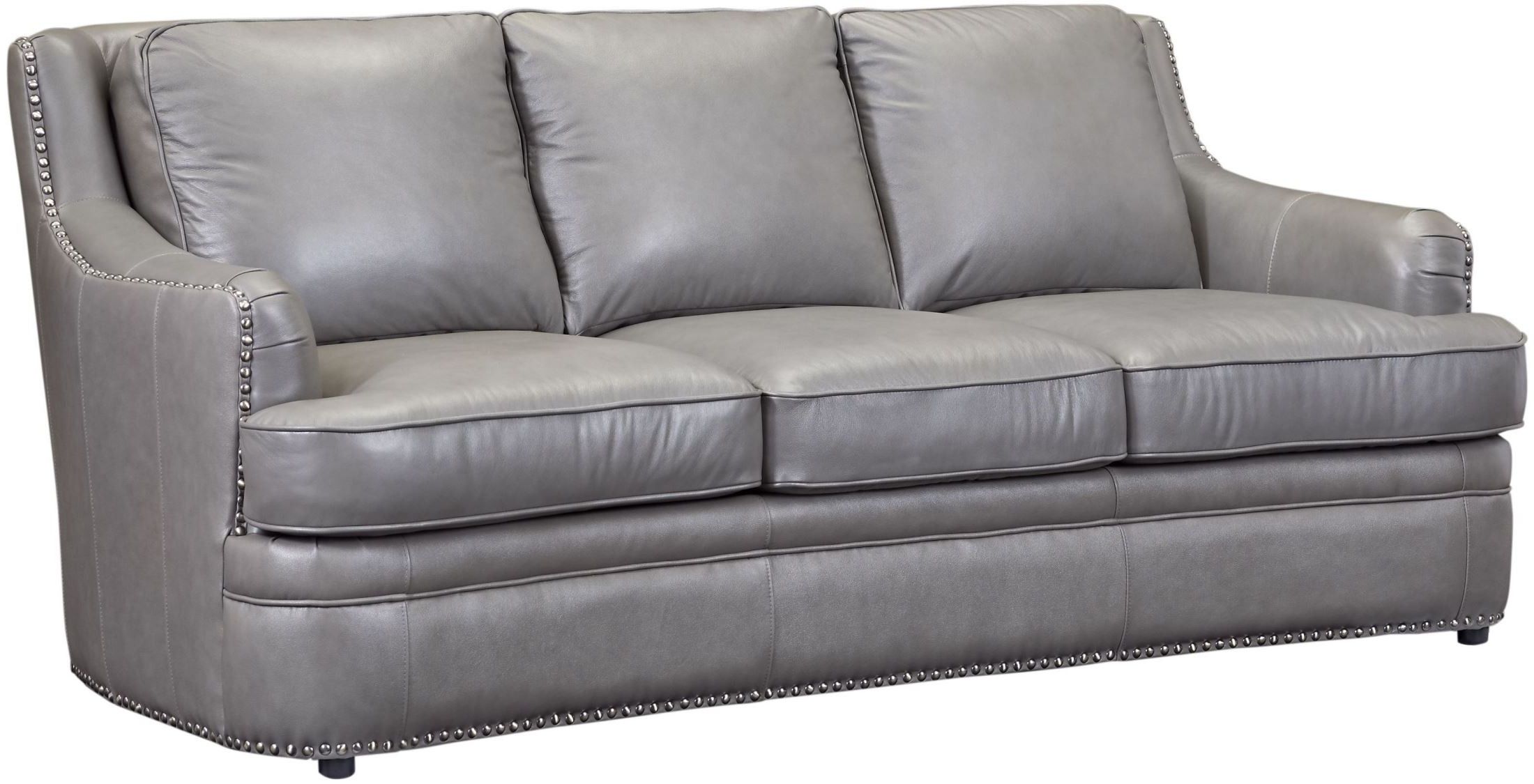 Well Liked Dark Grey Loveseat Sofas Within Tulsa Dark Gray Sofa From Leather Italia (1444 9013 031812) (View 9 of 15)